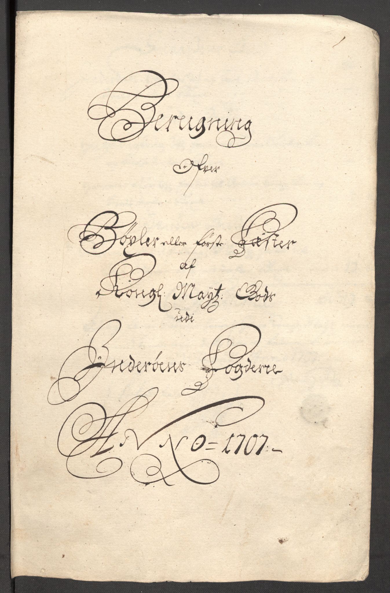 Rentekammeret inntil 1814, Reviderte regnskaper, Fogderegnskap, RA/EA-4092/R63/L4315: Fogderegnskap Inderøy, 1706-1707, s. 450