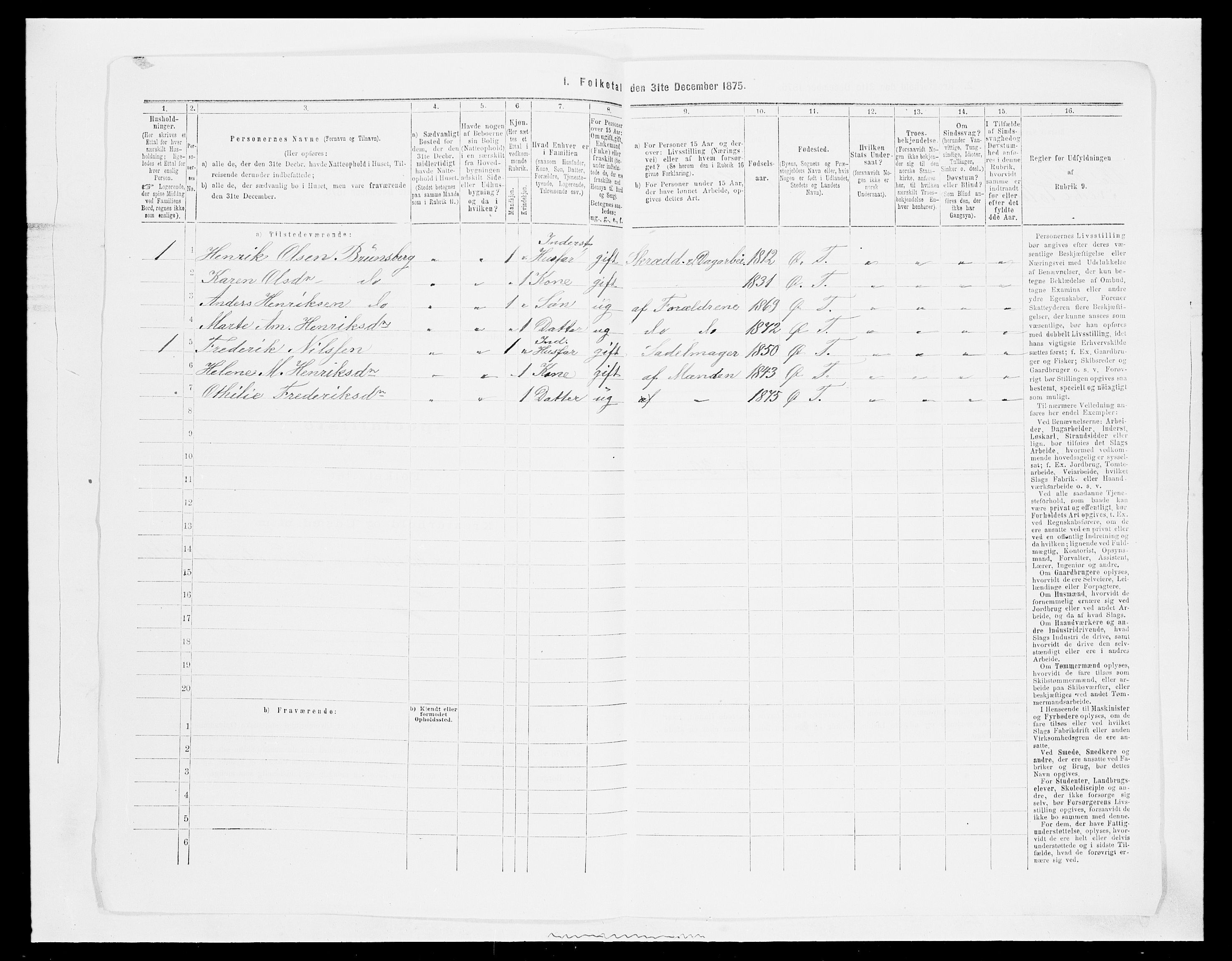 SAH, Folketelling 1875 for 0528P Østre Toten prestegjeld, 1875, s. 1993