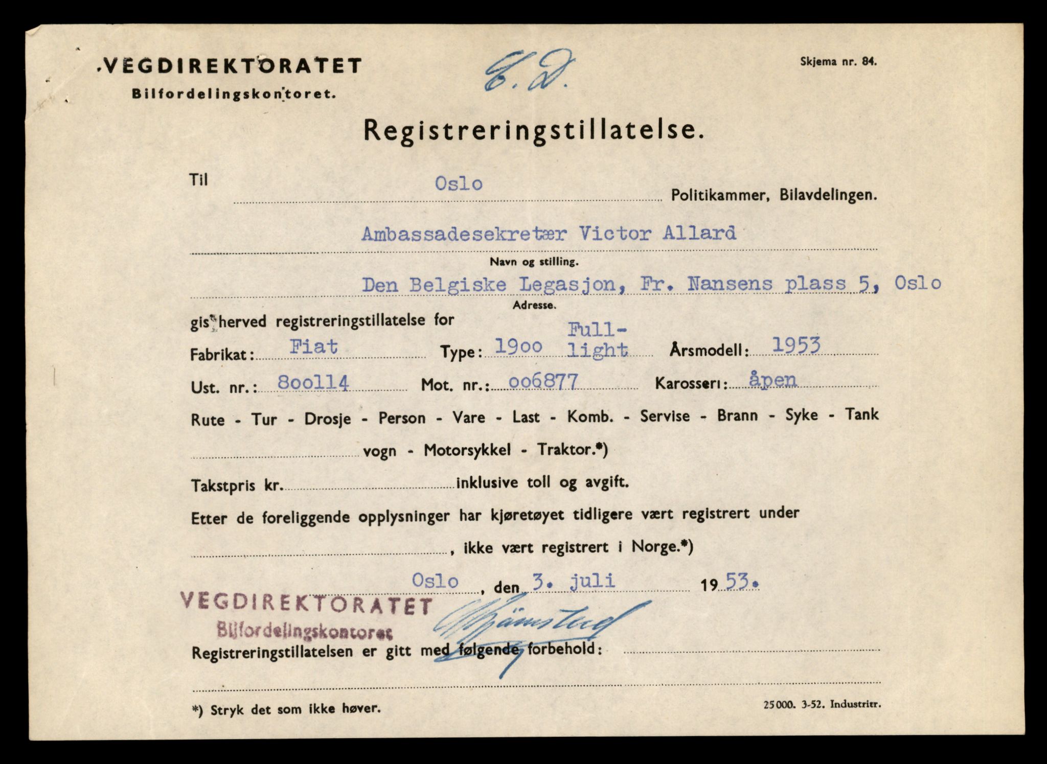 Møre og Romsdal vegkontor - Ålesund trafikkstasjon, AV/SAT-A-4099/F/Fe/L0048: Registreringskort for kjøretøy T 14721 - T 14863, 1927-1998, s. 714