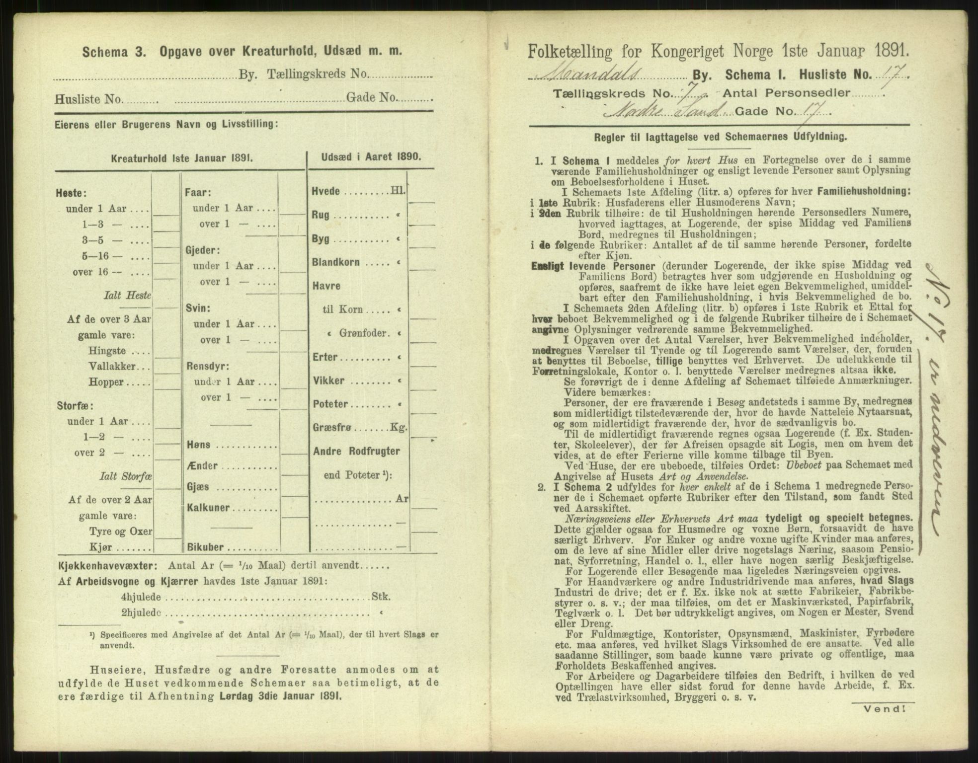 RA, Folketelling 1891 for 1002 Mandal ladested, 1891, s. 391