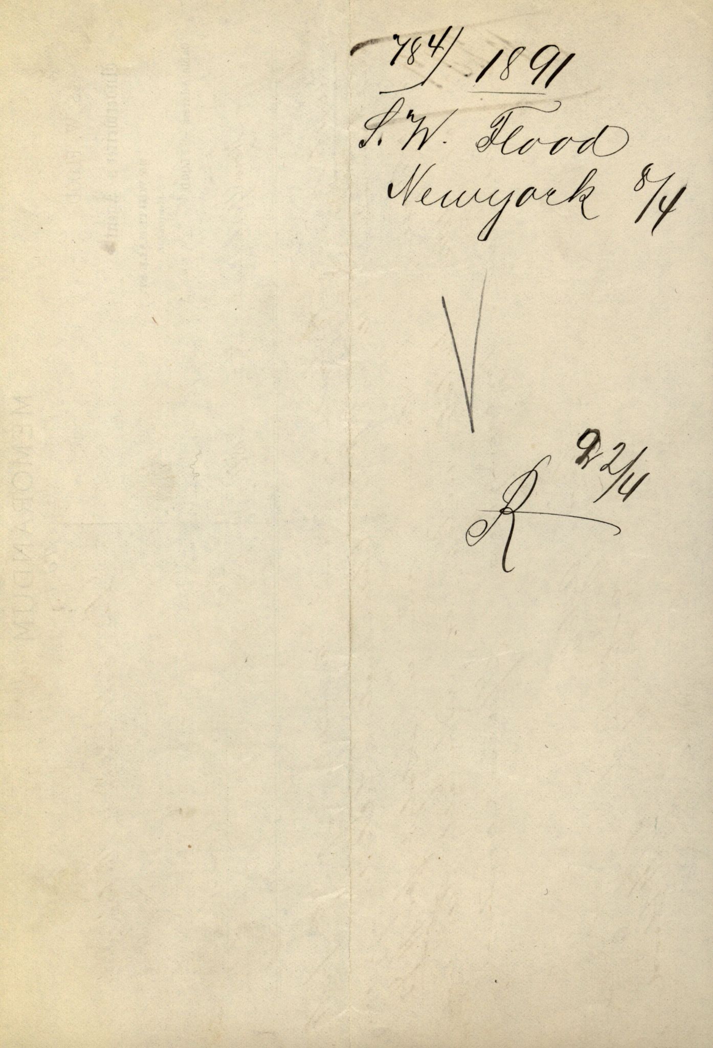 Pa 63 - Østlandske skibsassuranceforening, VEMU/A-1079/G/Ga/L0026/0009: Havaridokumenter / Rex, Resolve, Regulator, Familien, Falcon, Johanne, 1890, s. 7