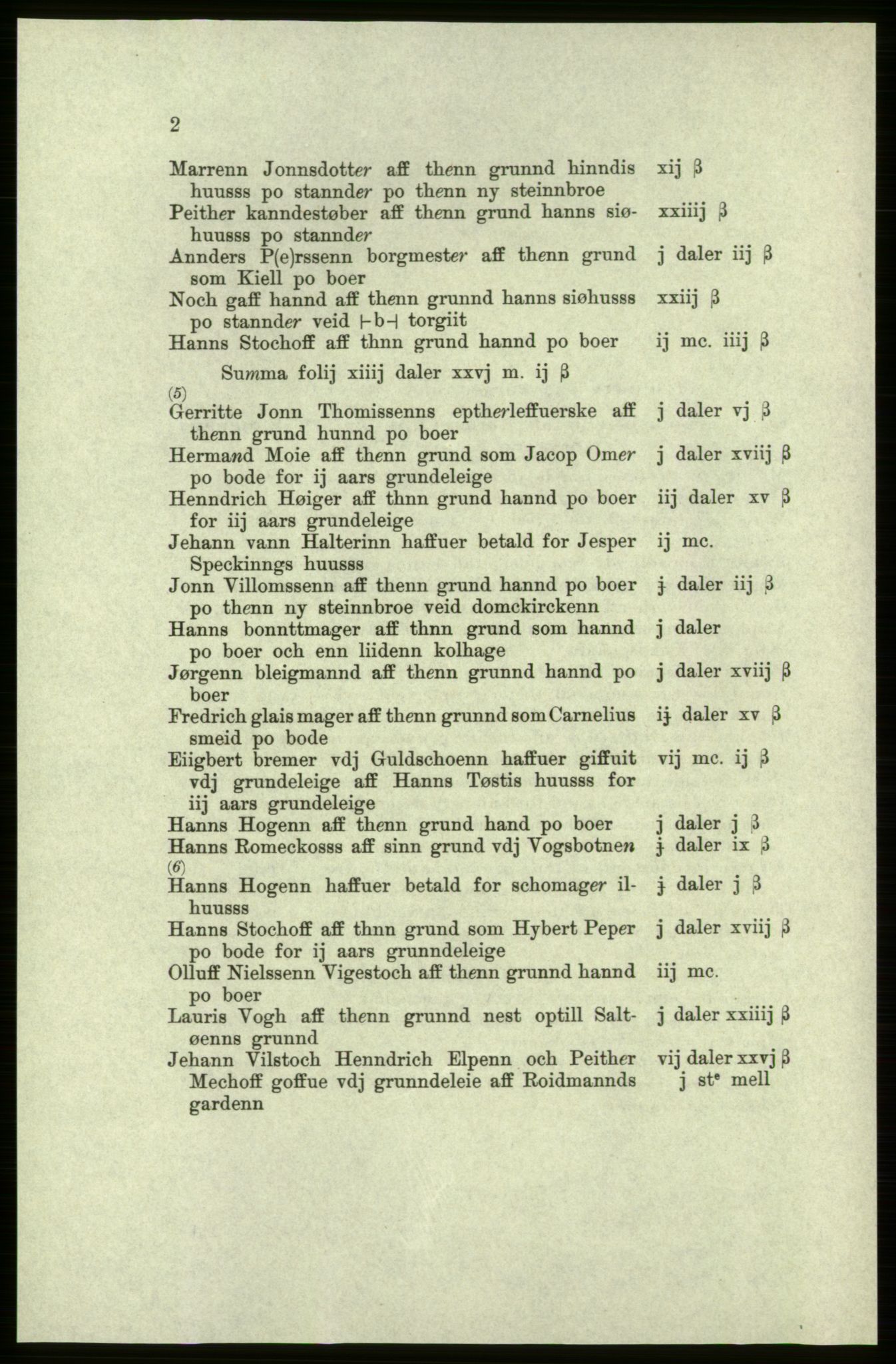 Publikasjoner utgitt av Arkivverket, PUBL/PUBL-001/C/0004: Bind 4: Rekneskap for Bergenhus len 1566-1567: A. Inntekt, 1566-1567, s. 2