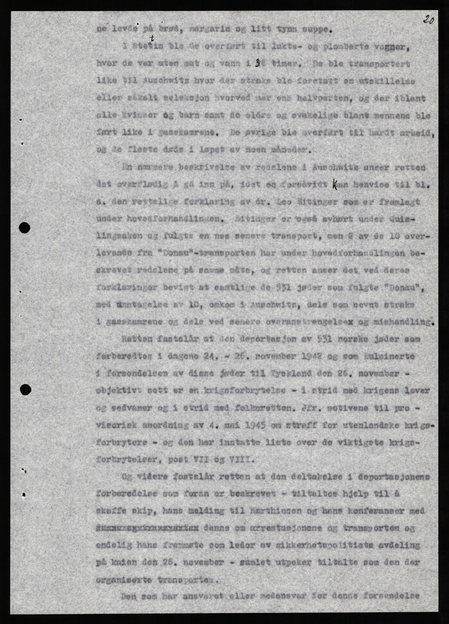 Forsvaret, Forsvarets overkommando II, RA/RAFA-3915/D/Db/L0034: CI Questionaires. Tyske okkupasjonsstyrker i Norge. Tyskere., 1945-1946, s. 419