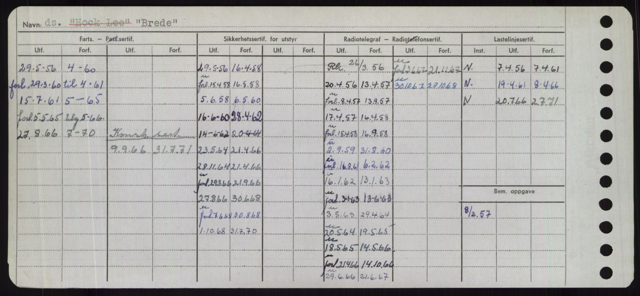 Sjøfartsdirektoratet med forløpere, Skipsmålingen, RA/S-1627/H/Hd/L0005: Fartøy, Br-Byg, s. 170