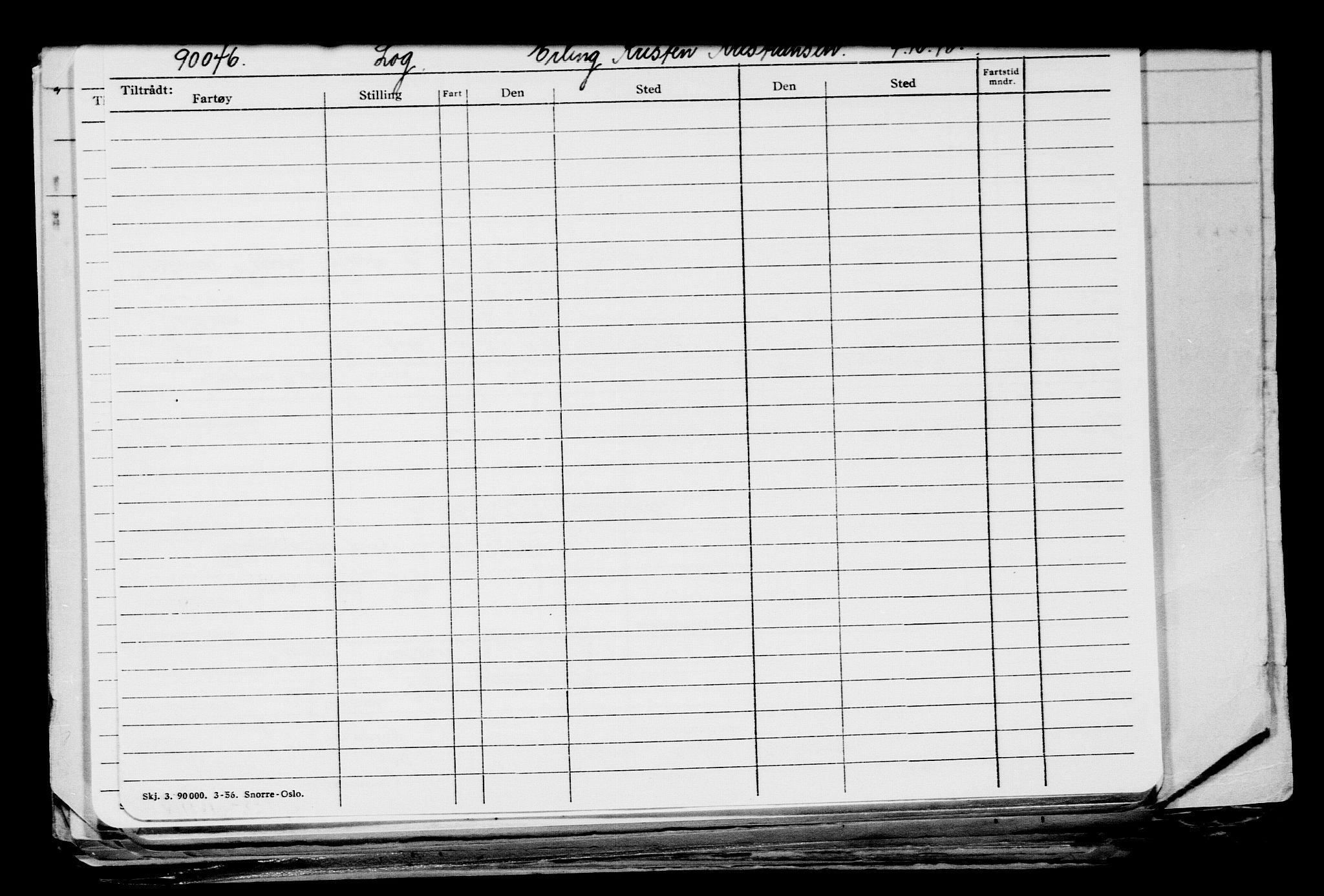 Direktoratet for sjømenn, AV/RA-S-3545/G/Gb/L0163: Hovedkort, 1918, s. 86