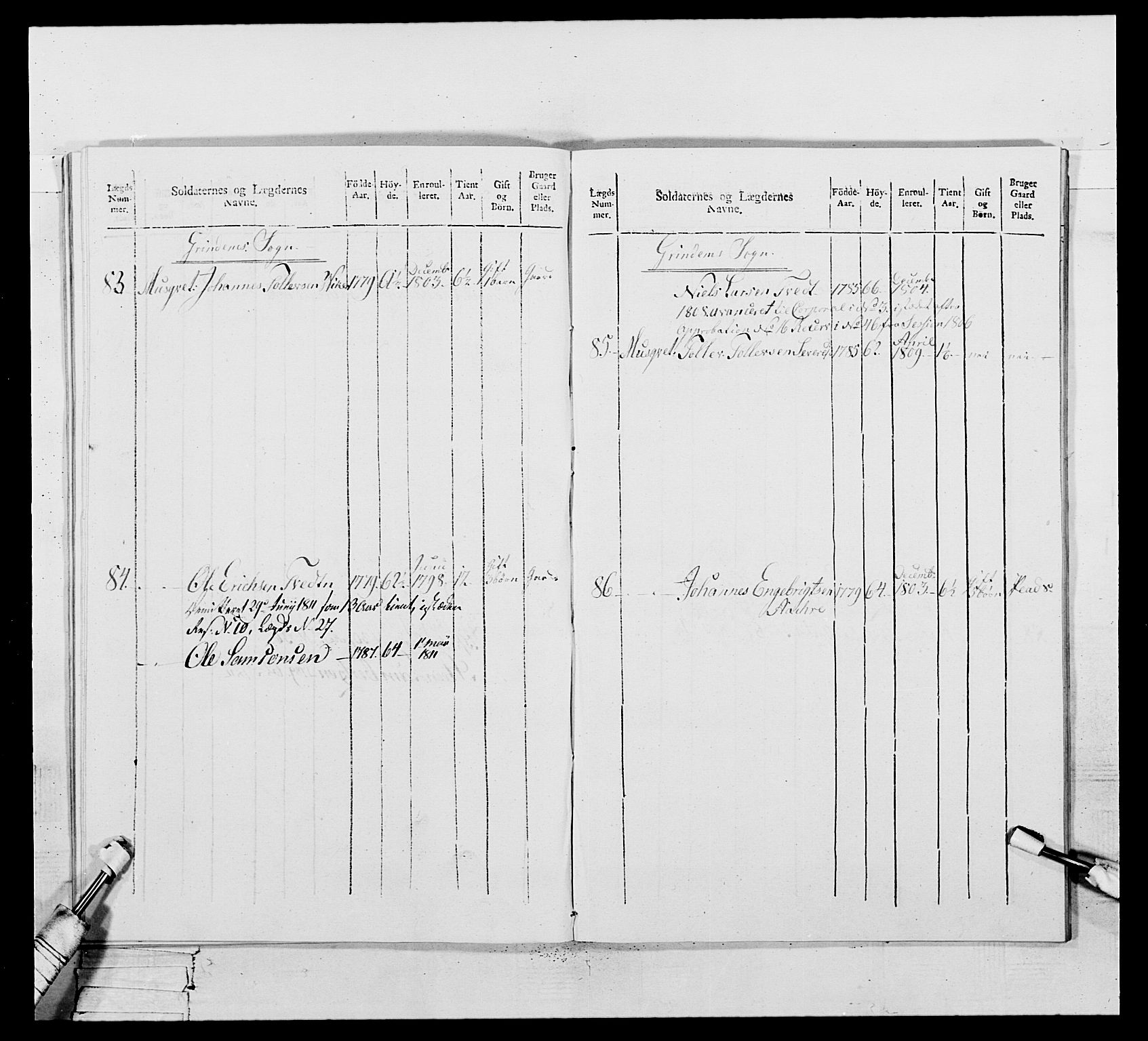 Generalitets- og kommissariatskollegiet, Det kongelige norske kommissariatskollegium, RA/EA-5420/E/Eh/L0111: Vesterlenske nasjonale infanteriregiment, 1810, s. 276