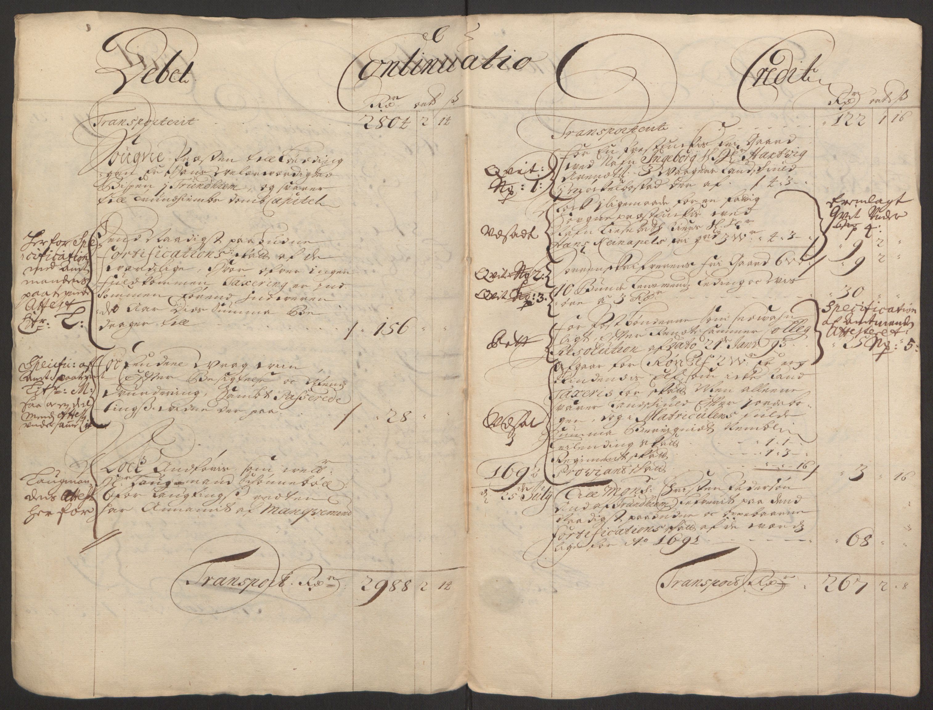Rentekammeret inntil 1814, Reviderte regnskaper, Fogderegnskap, RA/EA-4092/R66/L4577: Fogderegnskap Salten, 1691-1693, s. 132