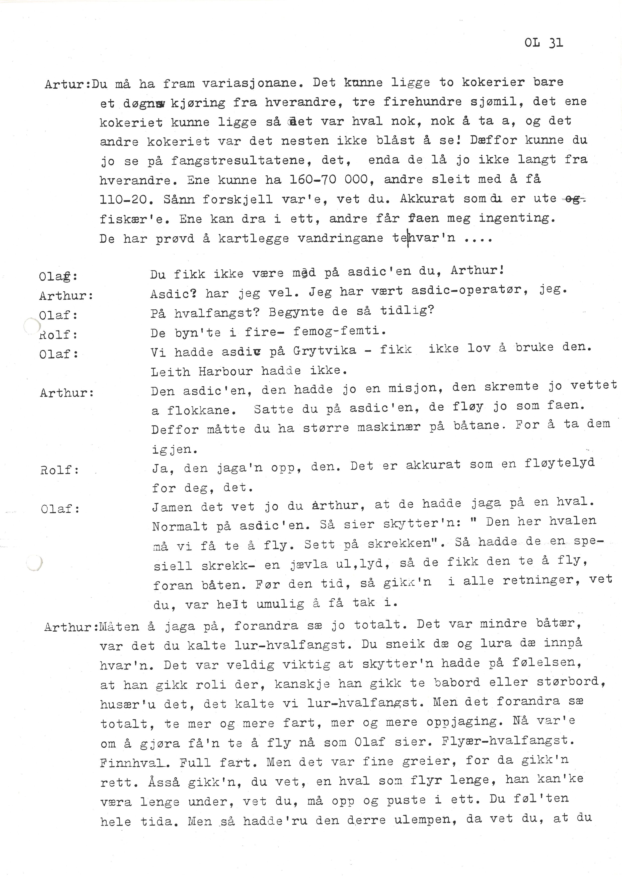 Sa 16 - Folkemusikk fra Vestfold, Gjerdesamlingen, VEMU/A-1868/I/L0001: Informantregister med intervjunedtegnelser, 1979-1986