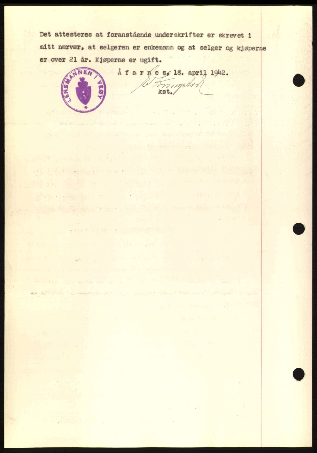 Romsdal sorenskriveri, AV/SAT-A-4149/1/2/2C: Pantebok nr. A12, 1942-1942, Dagboknr: 813/1942