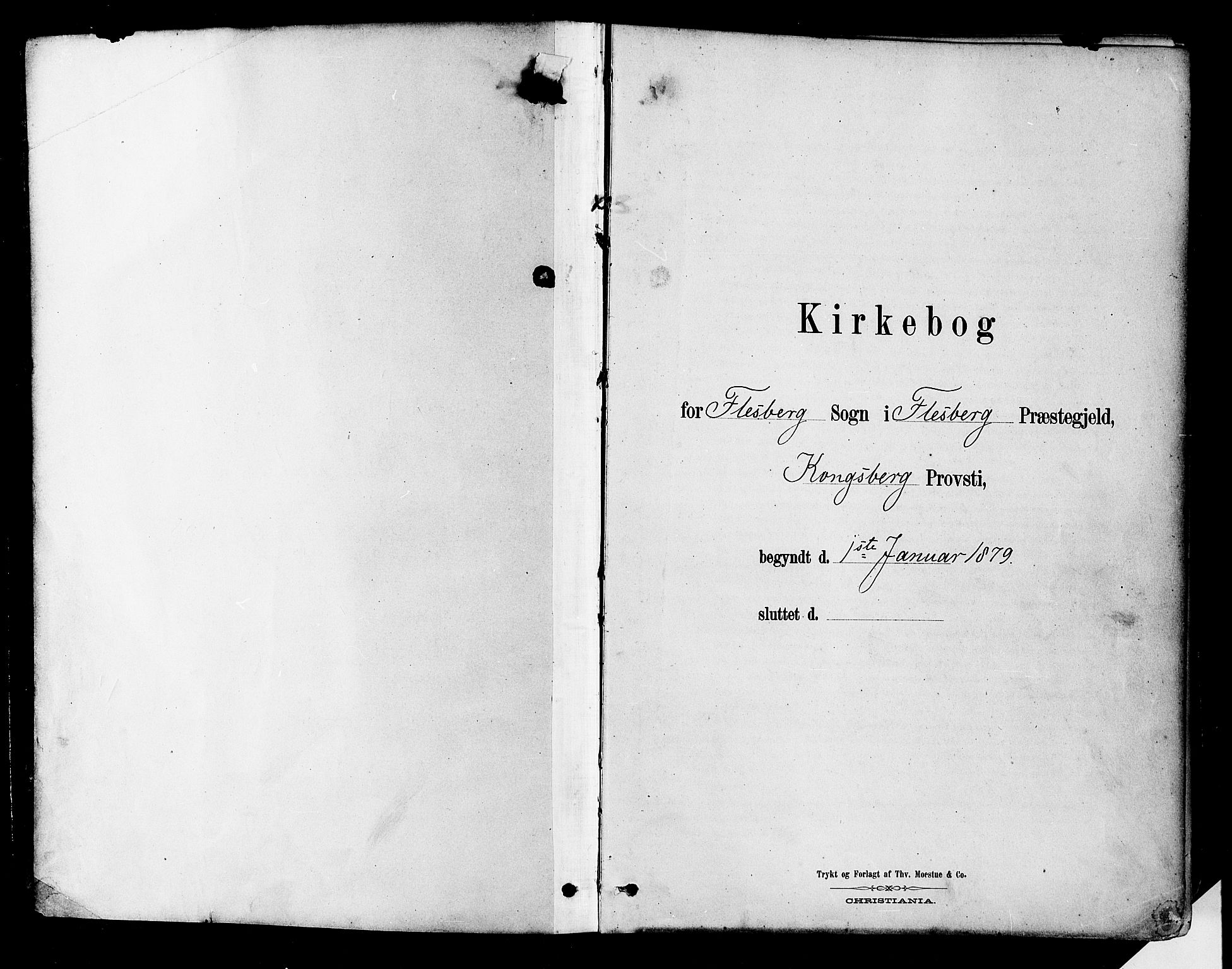 Flesberg kirkebøker, AV/SAKO-A-18/F/Fa/L0008: Ministerialbok nr. I 8, 1879-1899