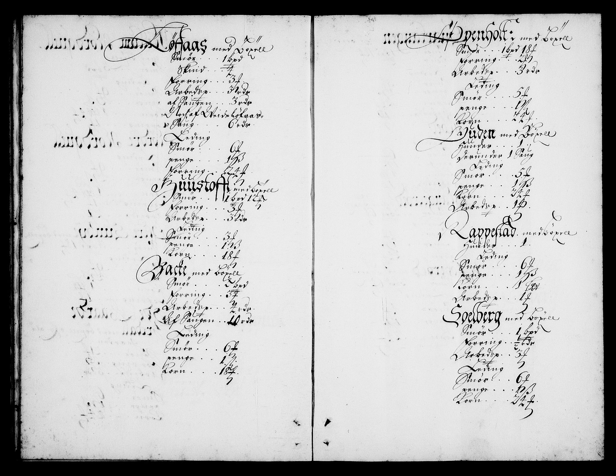 Rentekammeret inntil 1814, Realistisk ordnet avdeling, AV/RA-EA-4070/N/Na/L0003/0007: [XI h]: Tønsbergs amt og Larvik grevskaps jordebøker: / Larvik grevskaps jordebok, 1692