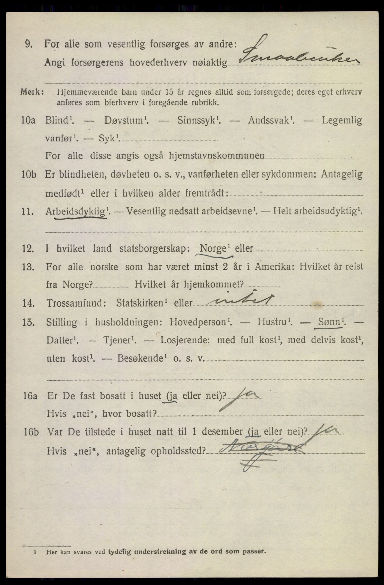 SAKO, Folketelling 1920 for 0628 Hurum herred, 1920, s. 4609