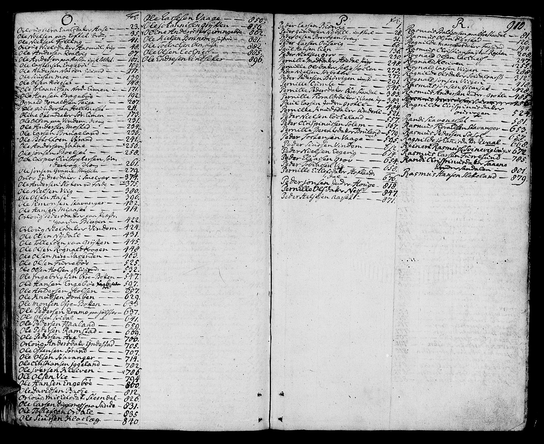 Sunnfjord tingrett, SAB/A-3201/1/H/Ha/Hab/L0008b: Skifteprotokoll, folio 458-912, 1769-1775, s. 909b-910a
