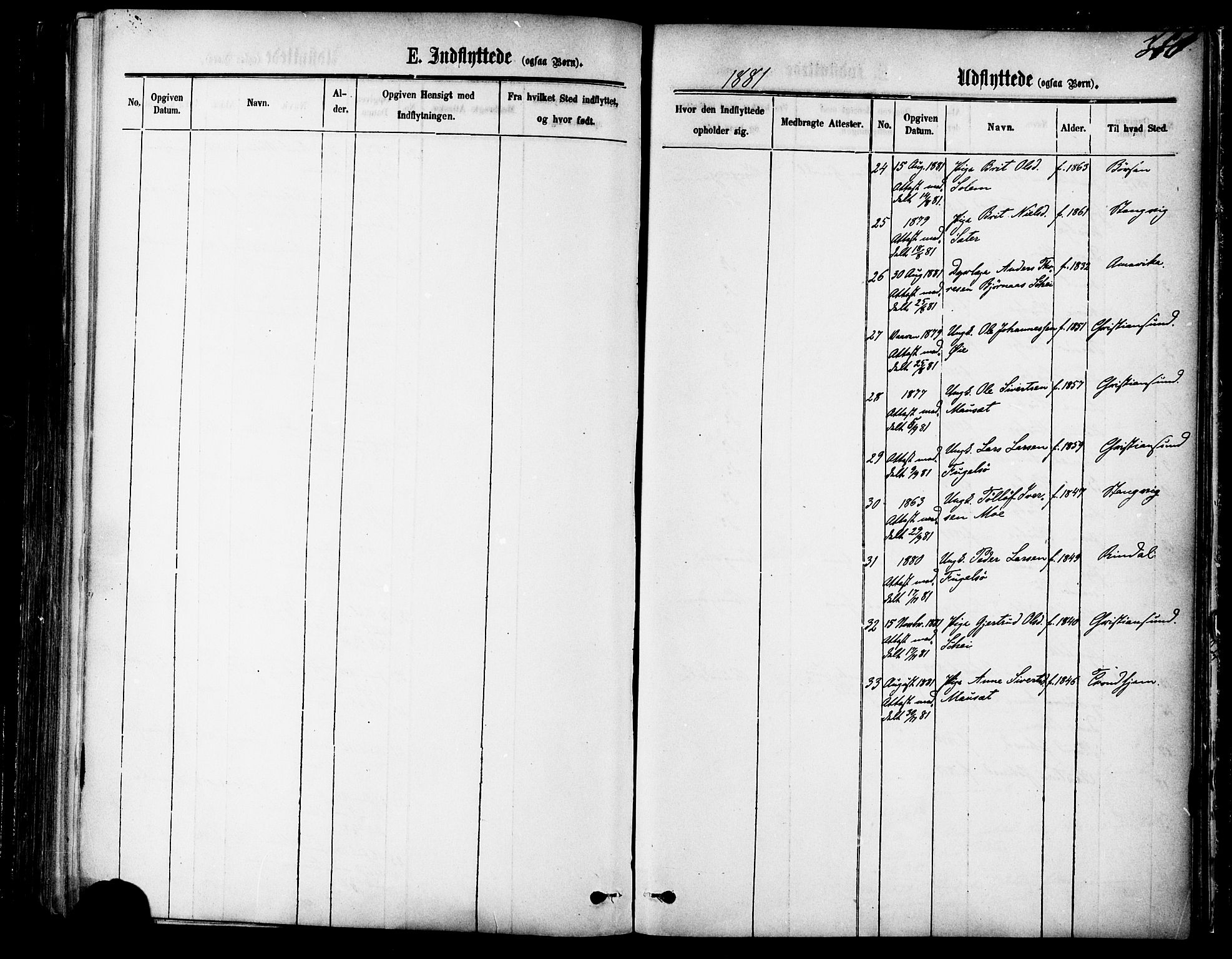 Ministerialprotokoller, klokkerbøker og fødselsregistre - Møre og Romsdal, SAT/A-1454/595/L1046: Ministerialbok nr. 595A08, 1874-1884, s. 310