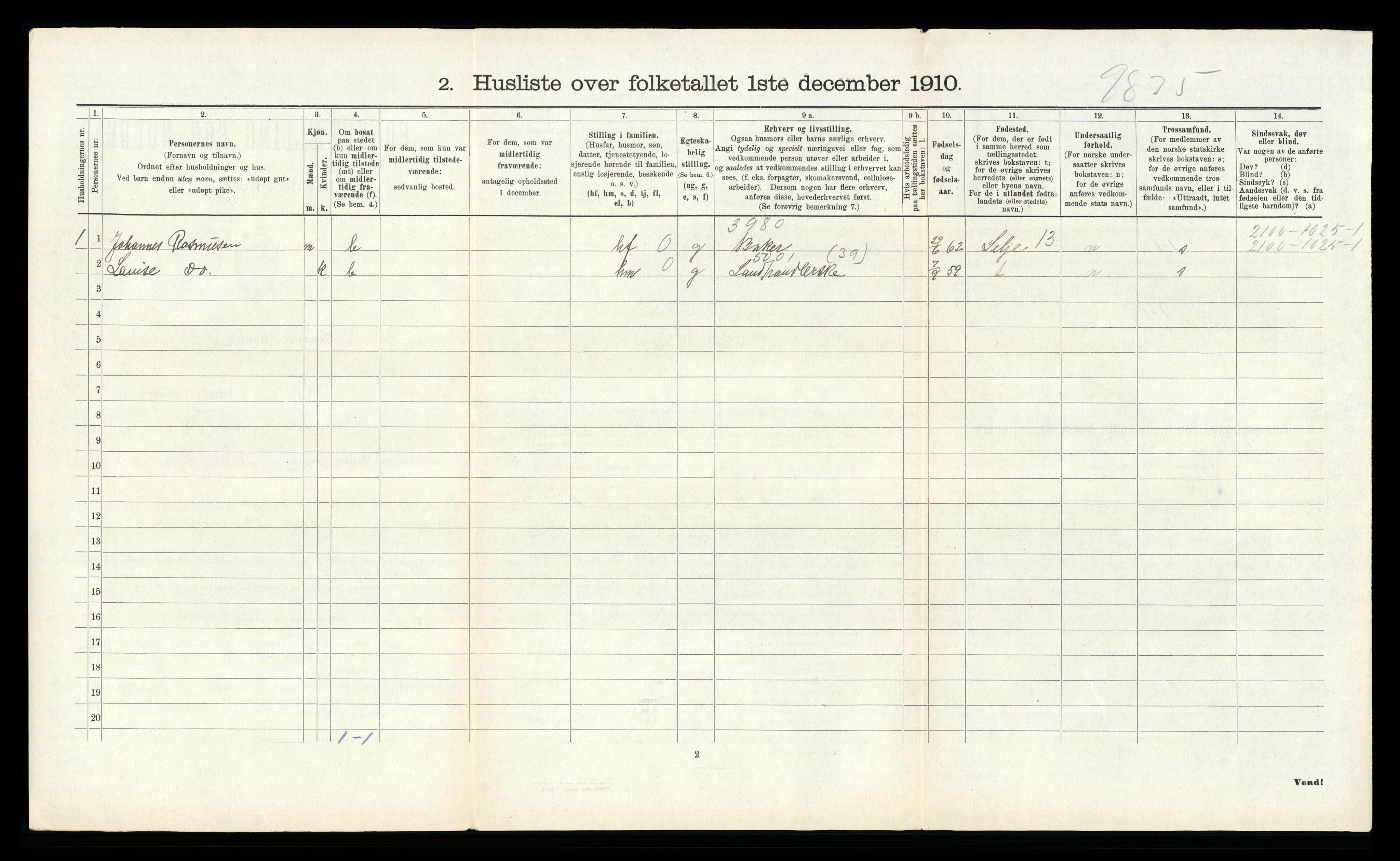 RA, Folketelling 1910 for 1258 Herdla herred, 1910, s. 183