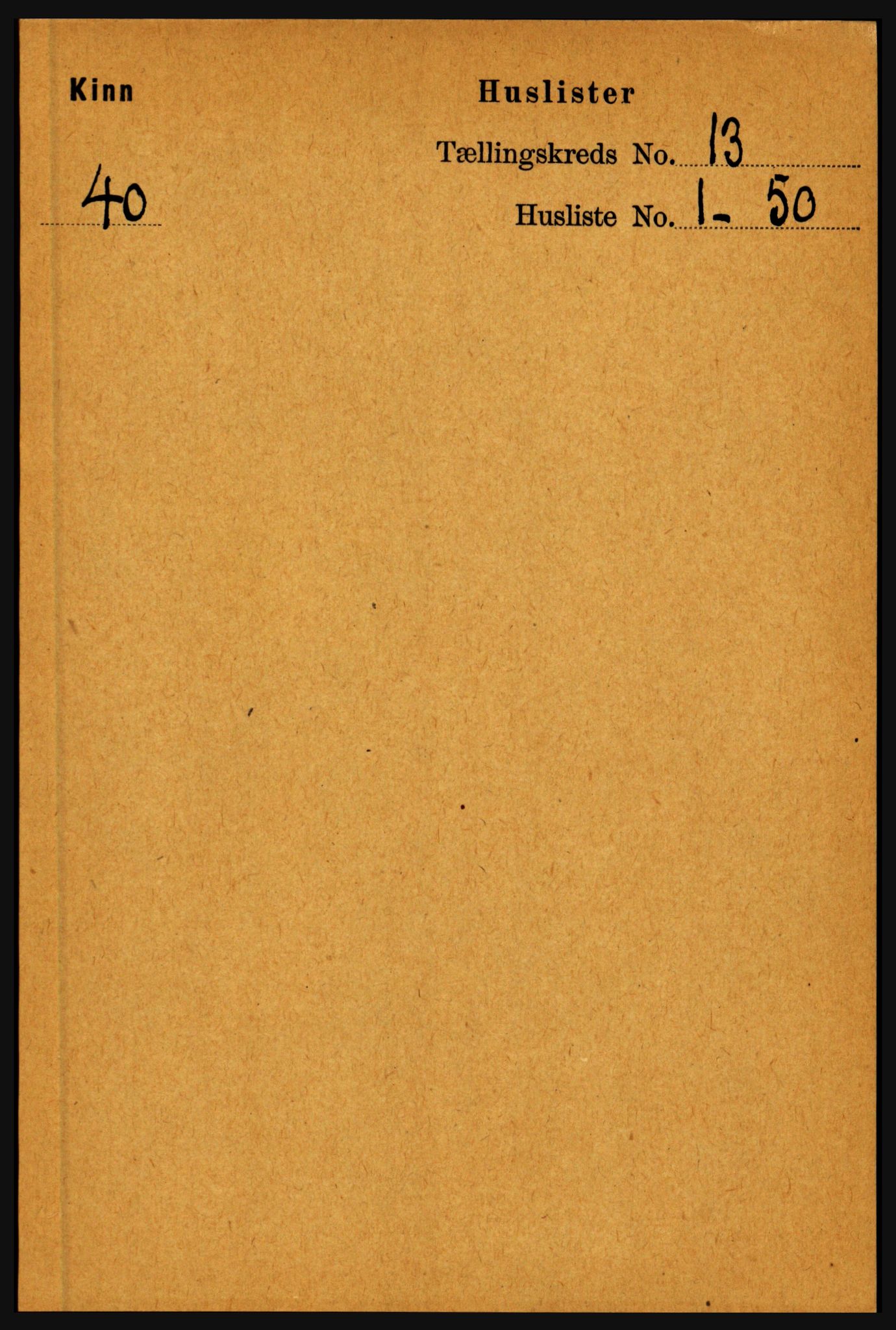 RA, Folketelling 1891 for 1437 Kinn herred, 1891, s. 4996
