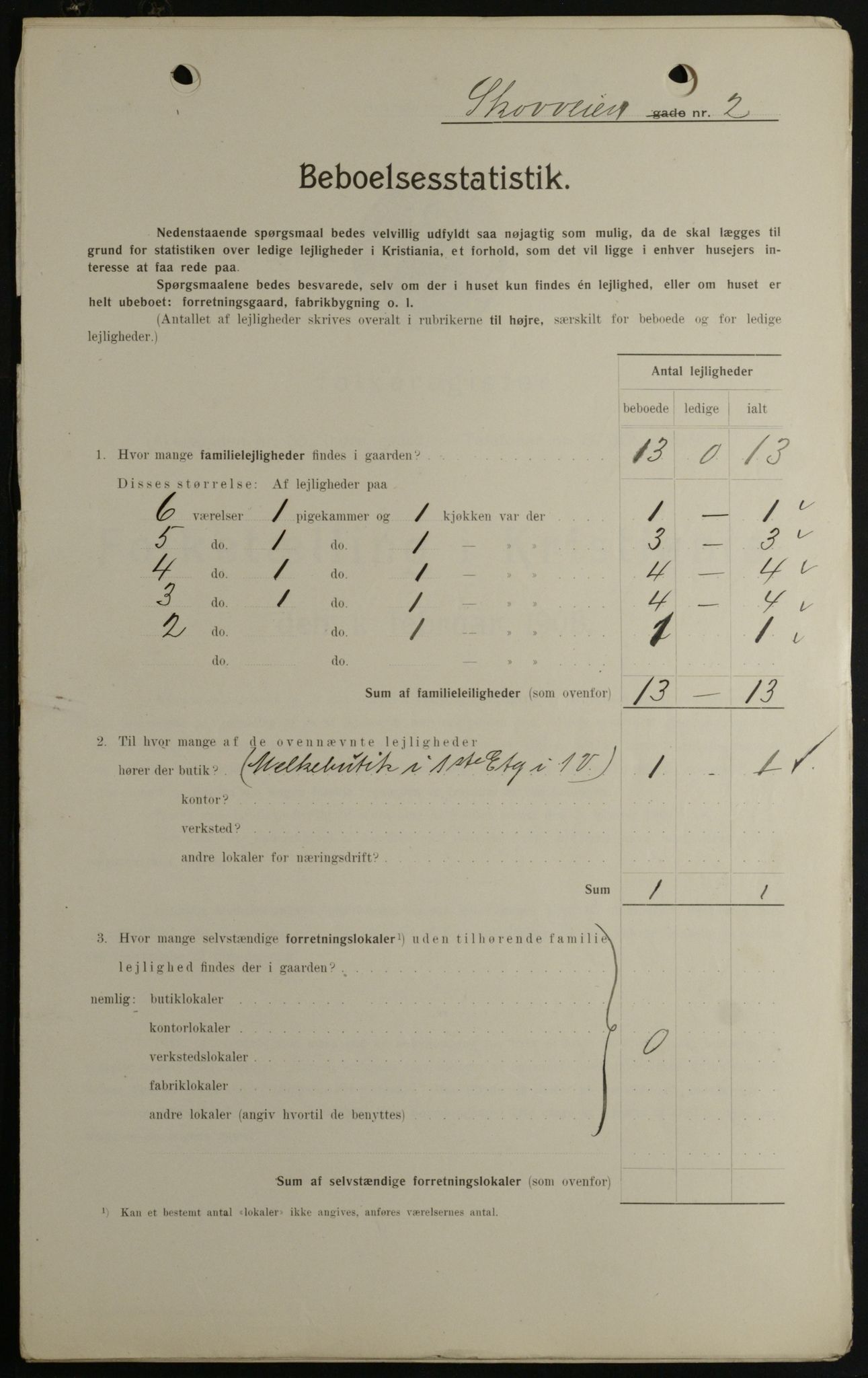 OBA, Kommunal folketelling 1.2.1908 for Kristiania kjøpstad, 1908, s. 86771