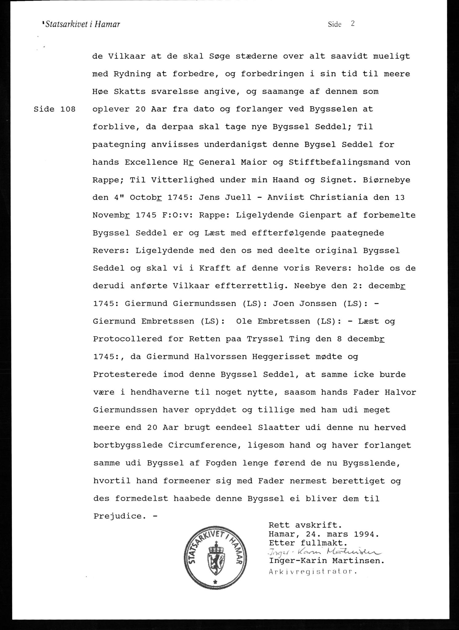 Avskriftssamlingen ved Statsarkivet i Hamar, AV/SAH-AVSKRIFT-001/H/Hq/Hqa/L0004: Pantebok for Østerdalen sorenskriveri, kontrakter (NB: Solør og Østerdalen sorenskriveri), 1744-1756