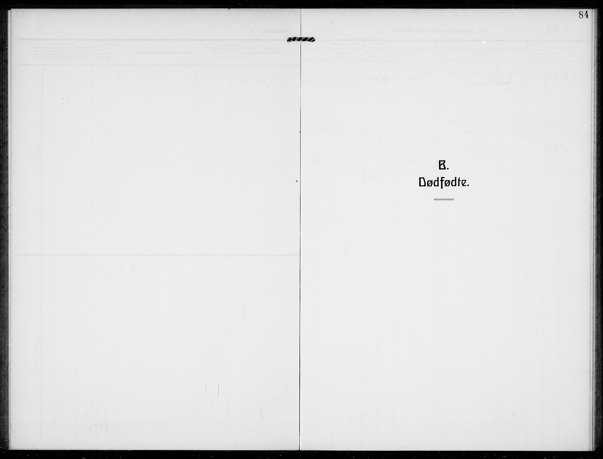Bamble kirkebøker, SAKO/A-253/F/Fc/L0001: Ministerialbok nr. III 1, 1909-1916, s. 84