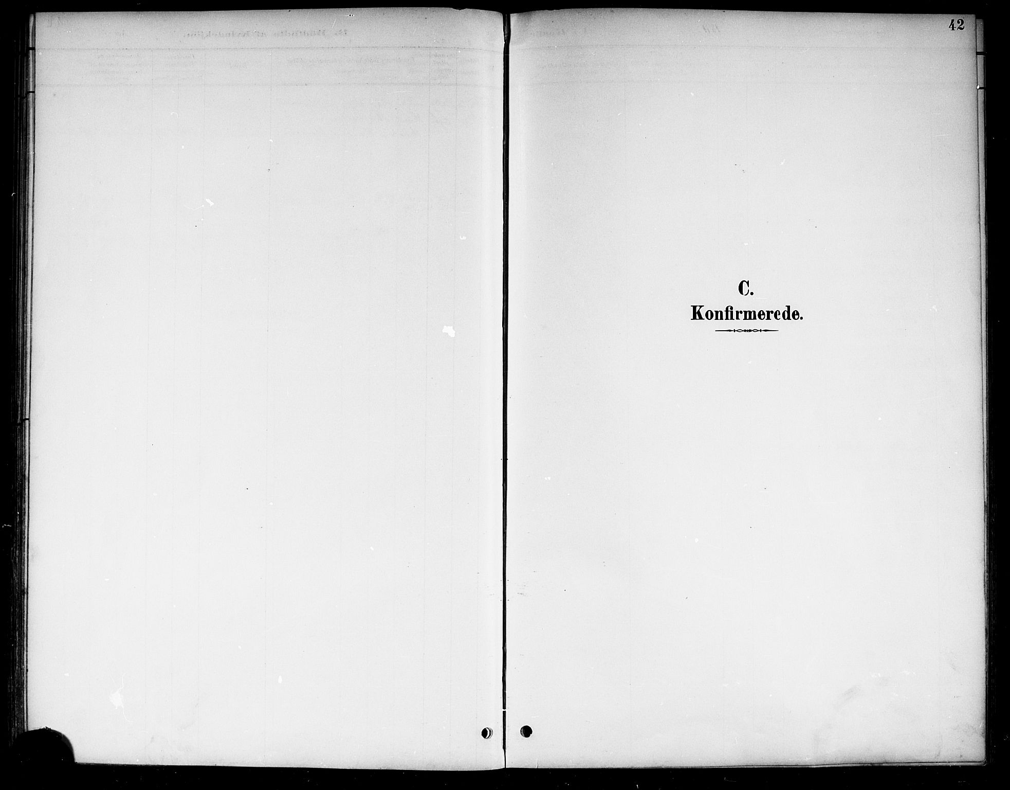 Ådal kirkebøker, SAKO/A-248/G/Ga/L0004: Klokkerbok nr.  I 4, 1891-1920, s. 42