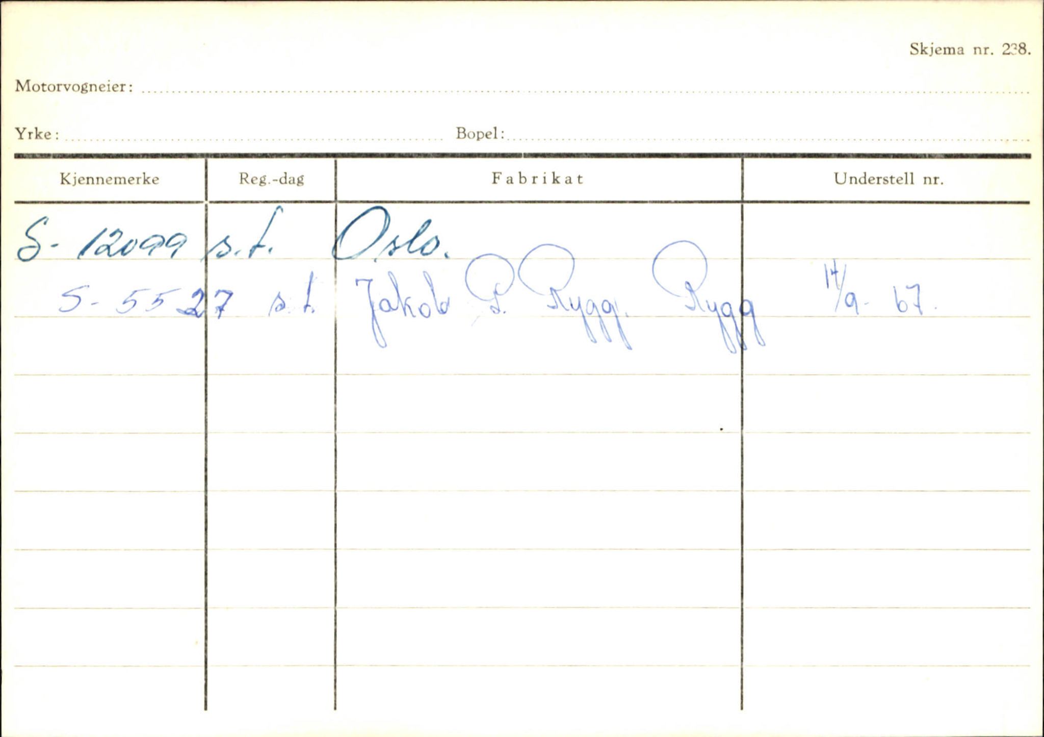 Statens vegvesen, Sogn og Fjordane vegkontor, AV/SAB-A-5301/4/F/L0131: Eigarregister Høyanger P-Å. Stryn S-Å, 1945-1975, s. 428