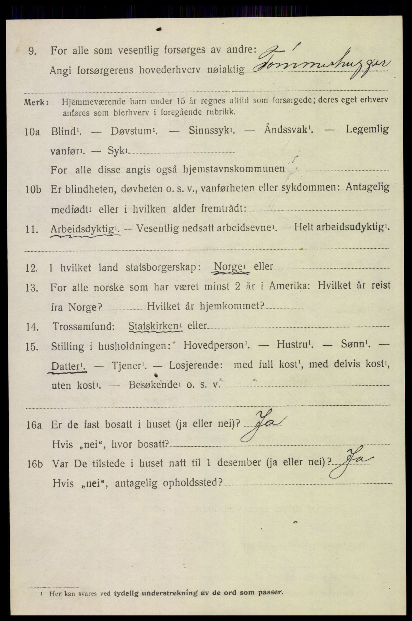 SAH, Folketelling 1920 for 0428 Trysil herred, 1920, s. 4094