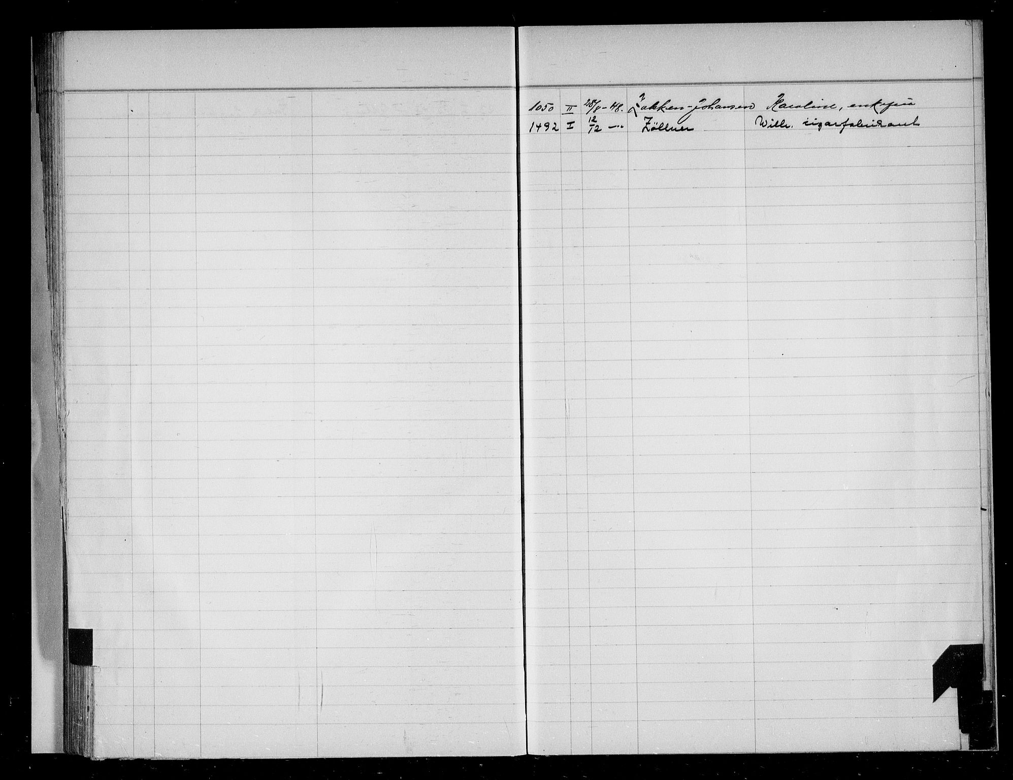 Oslo skifterett, SAO/A-10383/F/Fa/Faa/L0048: Register til dødsfallsprotokollene, 1948