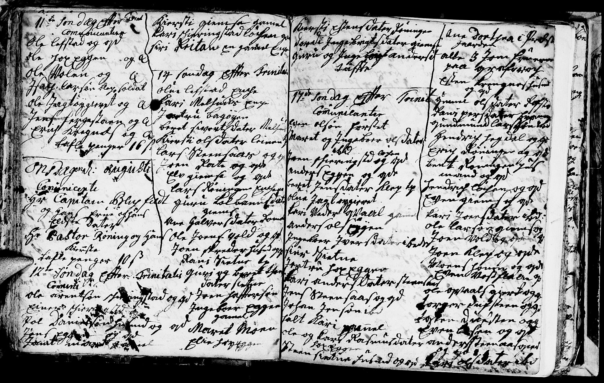 Ministerialprotokoller, klokkerbøker og fødselsregistre - Sør-Trøndelag, AV/SAT-A-1456/691/L1090: Klokkerbok nr. 691C01, 1732-1742