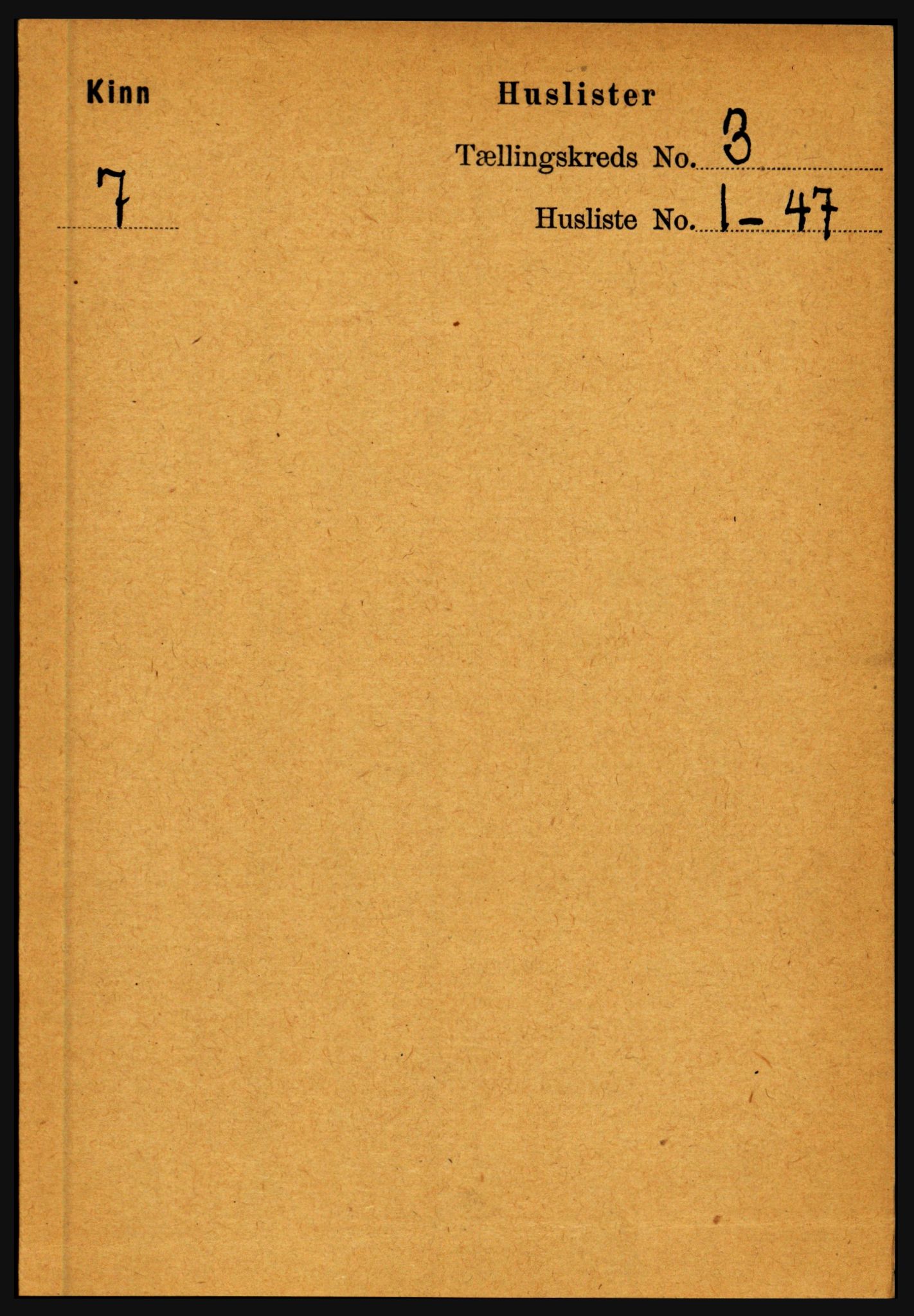RA, Folketelling 1891 for 1437 Kinn herred, 1891, s. 883