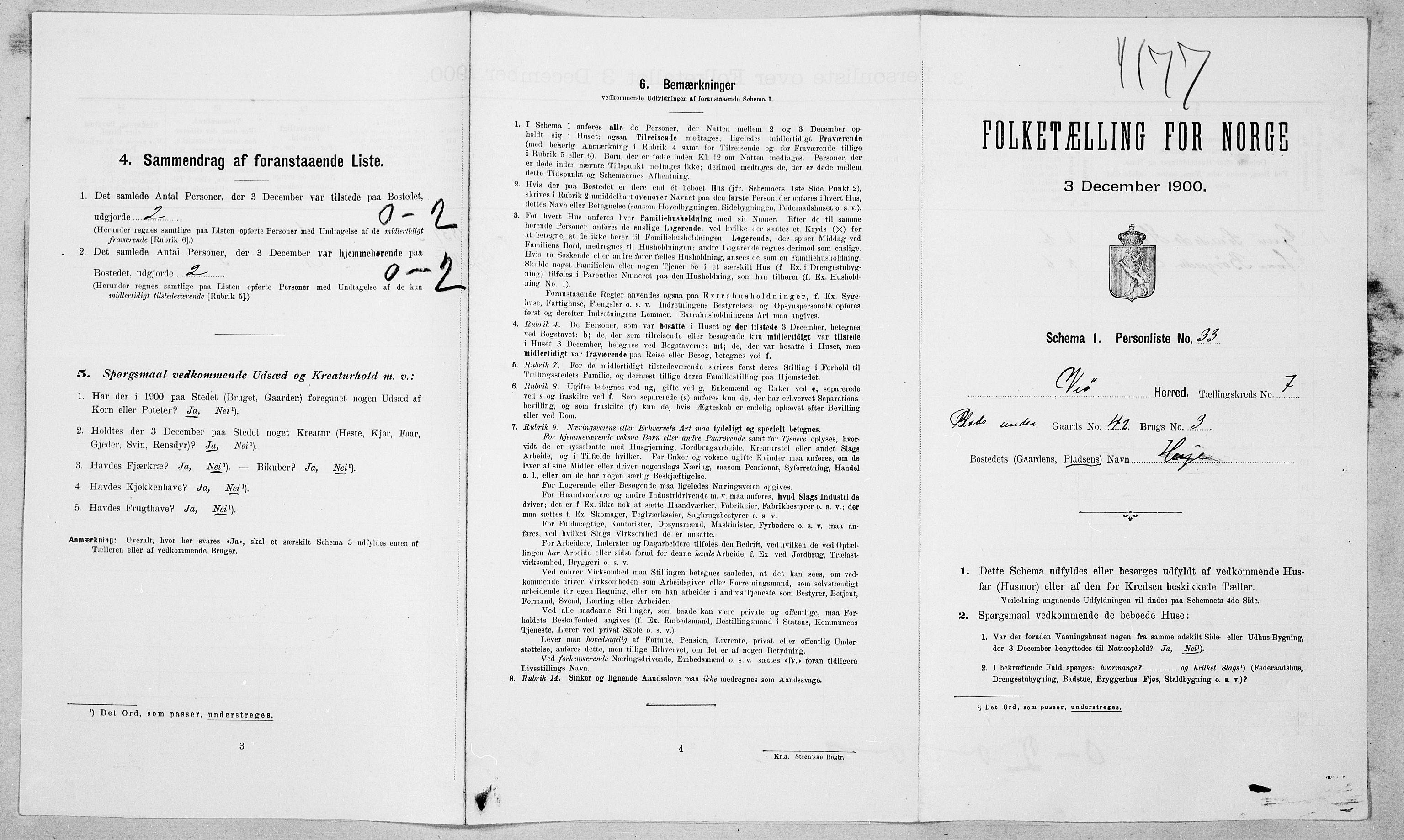 SAT, Folketelling 1900 for 1541 Veøy herred, 1900, s. 495