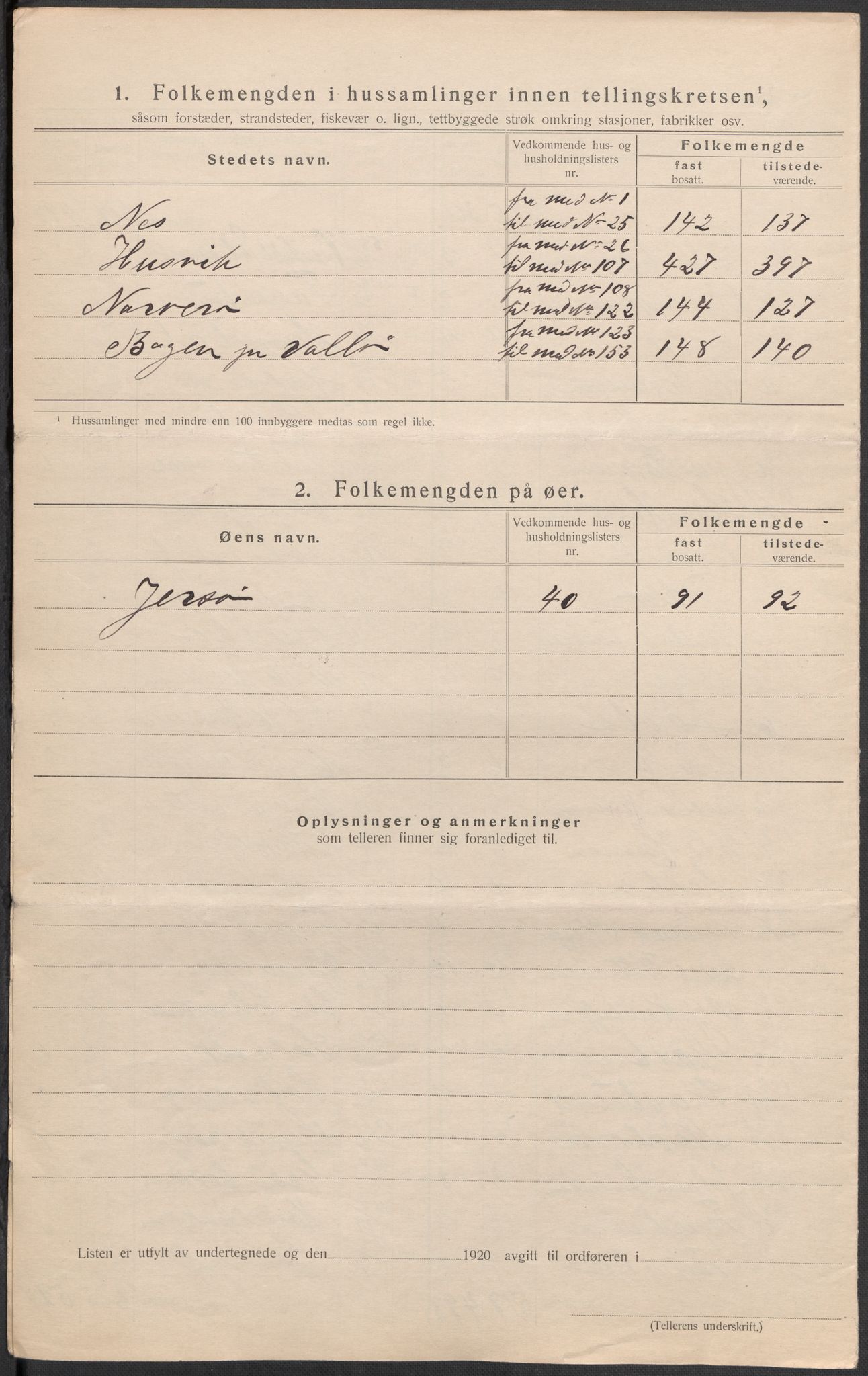 SAKO, Folketelling 1920 for 0721 Sem herred, 1920, s. 60