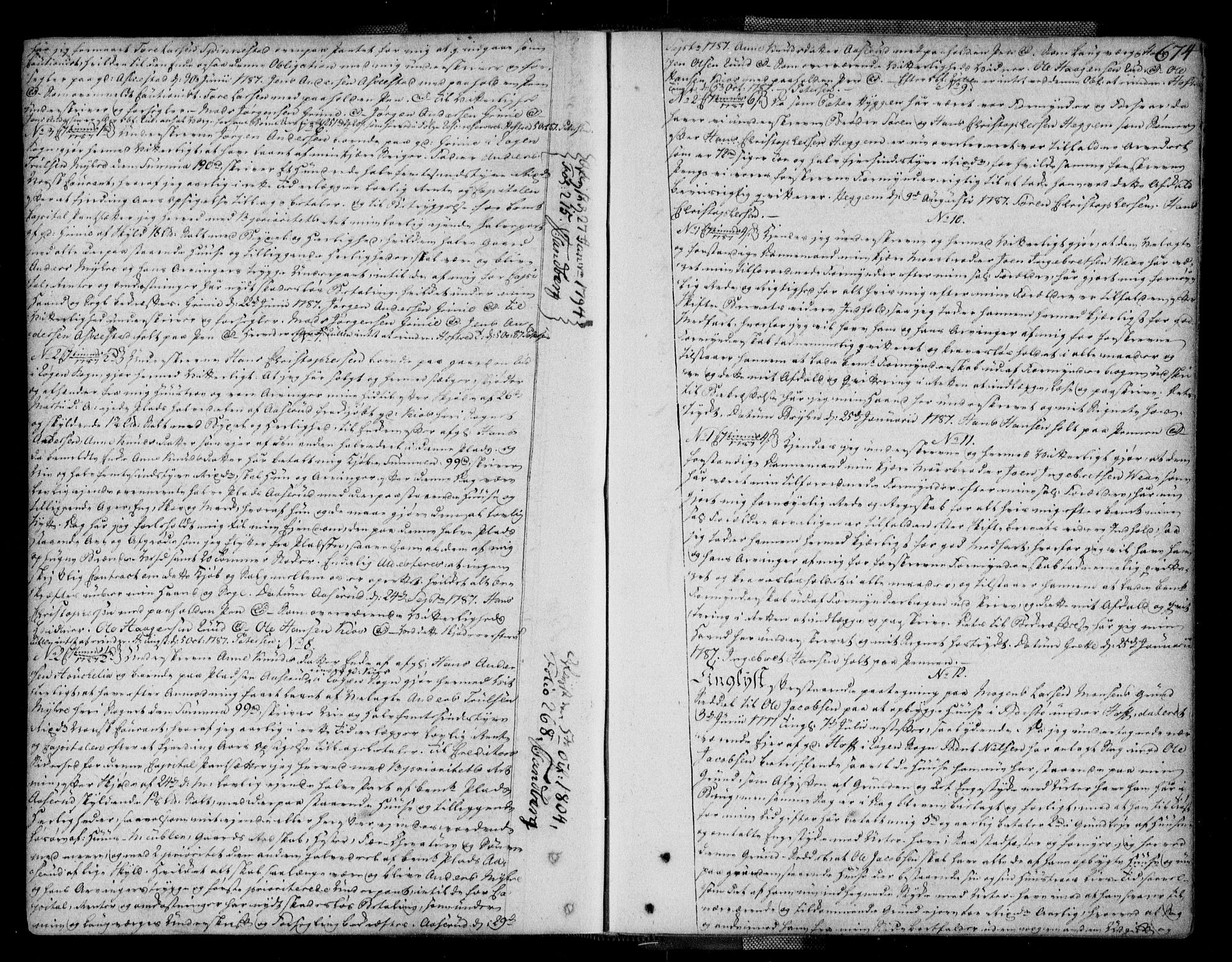 Lier, Røyken og Hurum sorenskriveri, SAKO/A-89/G/Ga/Gaa/L0004b: Pantebok nr. IVb, 1779-1788, s. 674