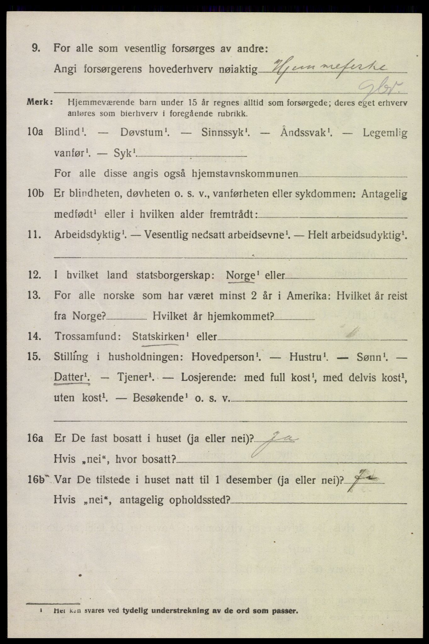 SAK, Folketelling 1920 for 1019 Halse og Harkmark herred, 1920, s. 2040