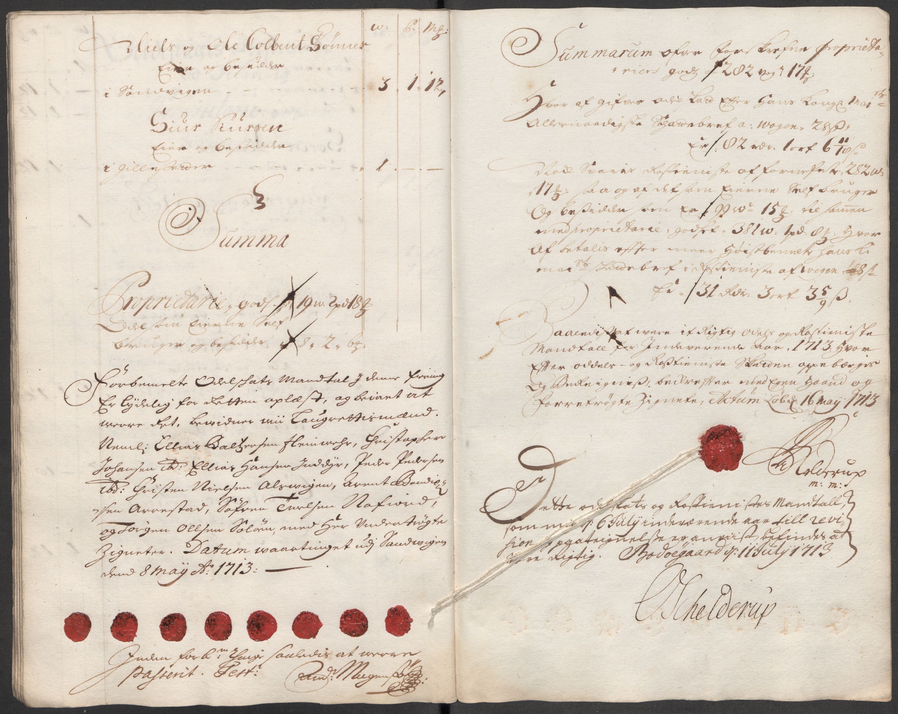 Rentekammeret inntil 1814, Reviderte regnskaper, Fogderegnskap, AV/RA-EA-4092/R66/L4583: Fogderegnskap Salten, 1713, s. 74