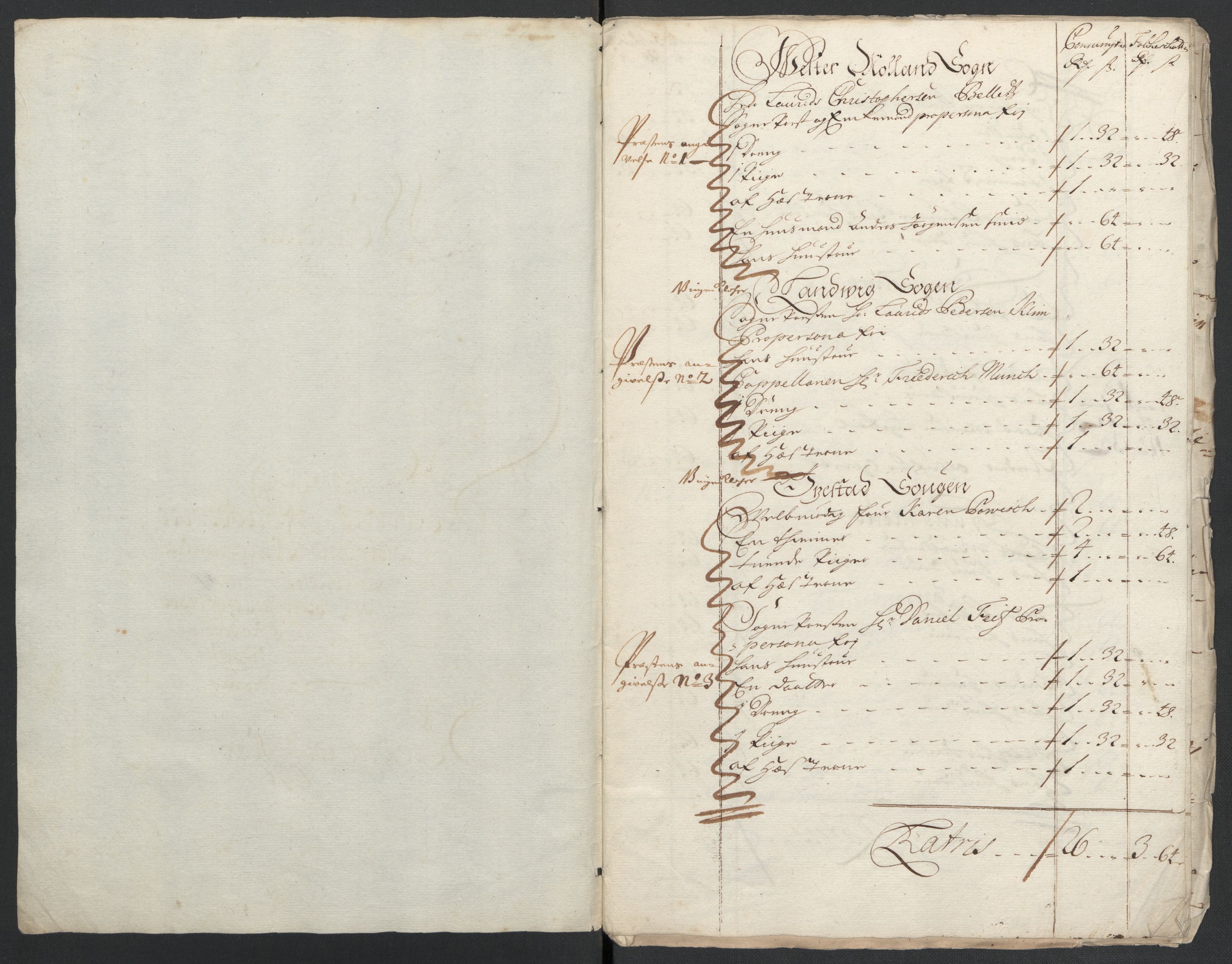 Rentekammeret inntil 1814, Reviderte regnskaper, Fogderegnskap, RA/EA-4092/R39/L2313: Fogderegnskap Nedenes, 1696-1697, s. 48