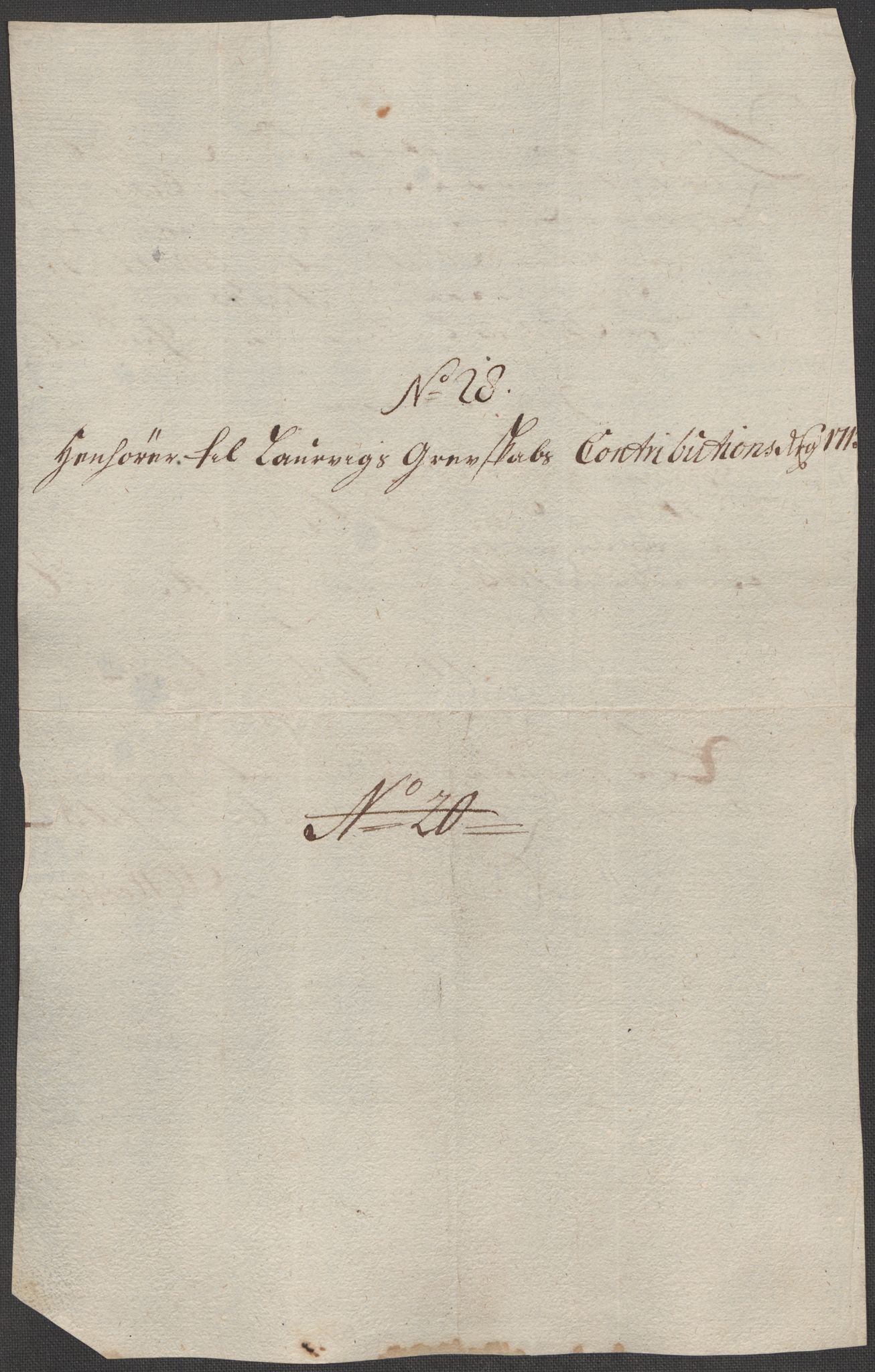 Rentekammeret inntil 1814, Reviderte regnskaper, Fogderegnskap, AV/RA-EA-4092/R33/L1985: Fogderegnskap Larvik grevskap, 1713, s. 359