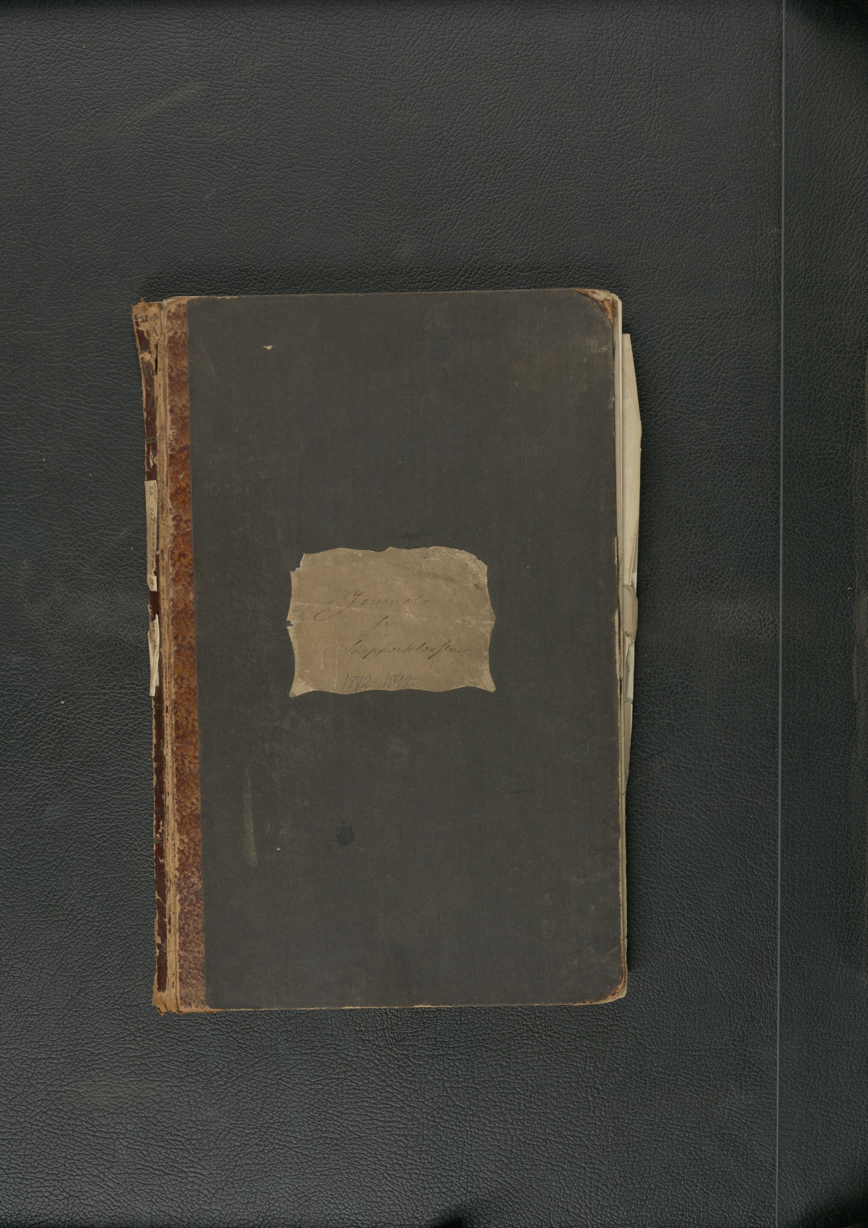 Bergen Sjømannsskole, BBA/A-2352/J/Jd/L0001: Journal, 1872-1892