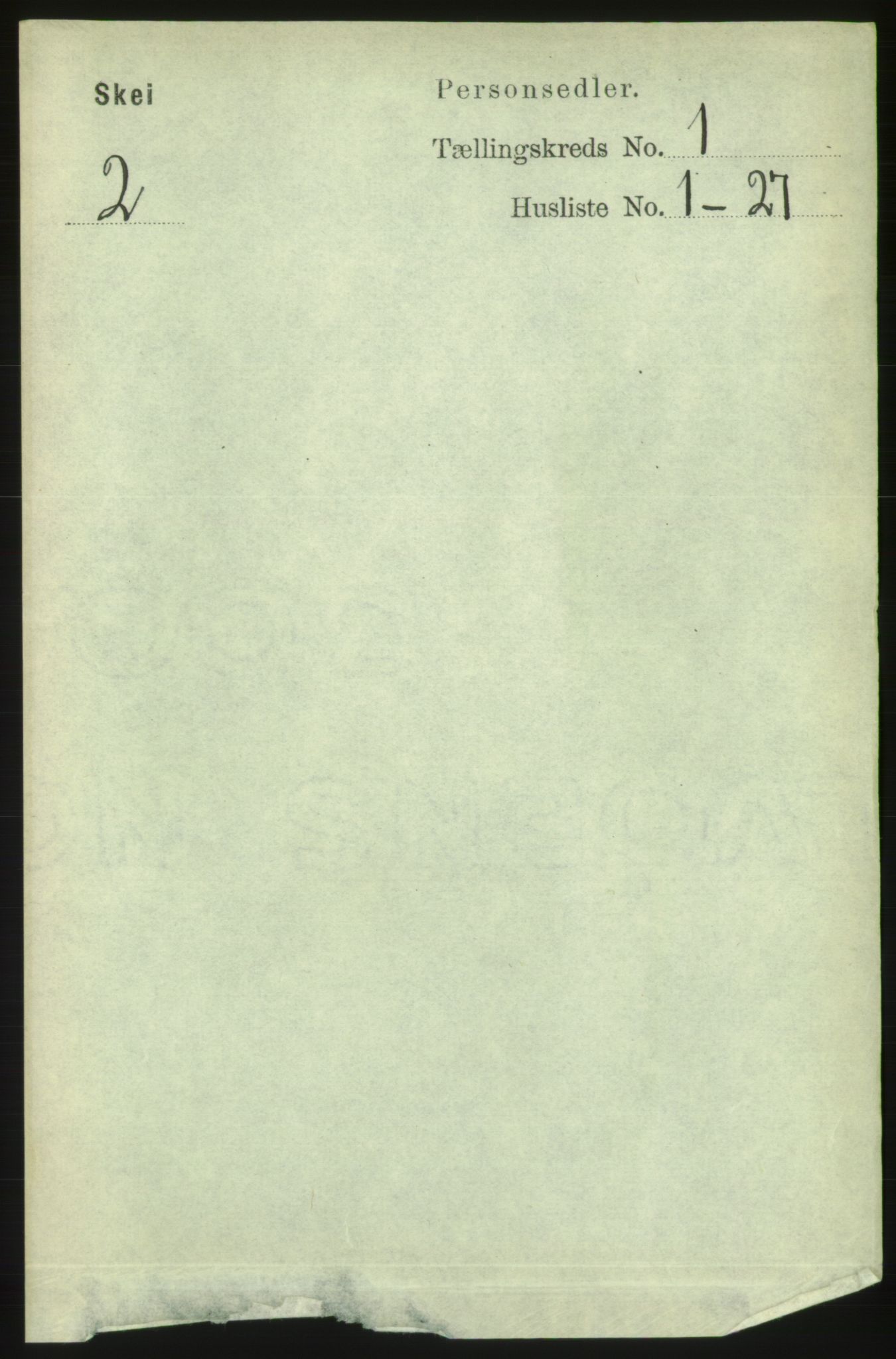 RA, Folketelling 1891 for 1732 Skei herred, 1891, s. 164
