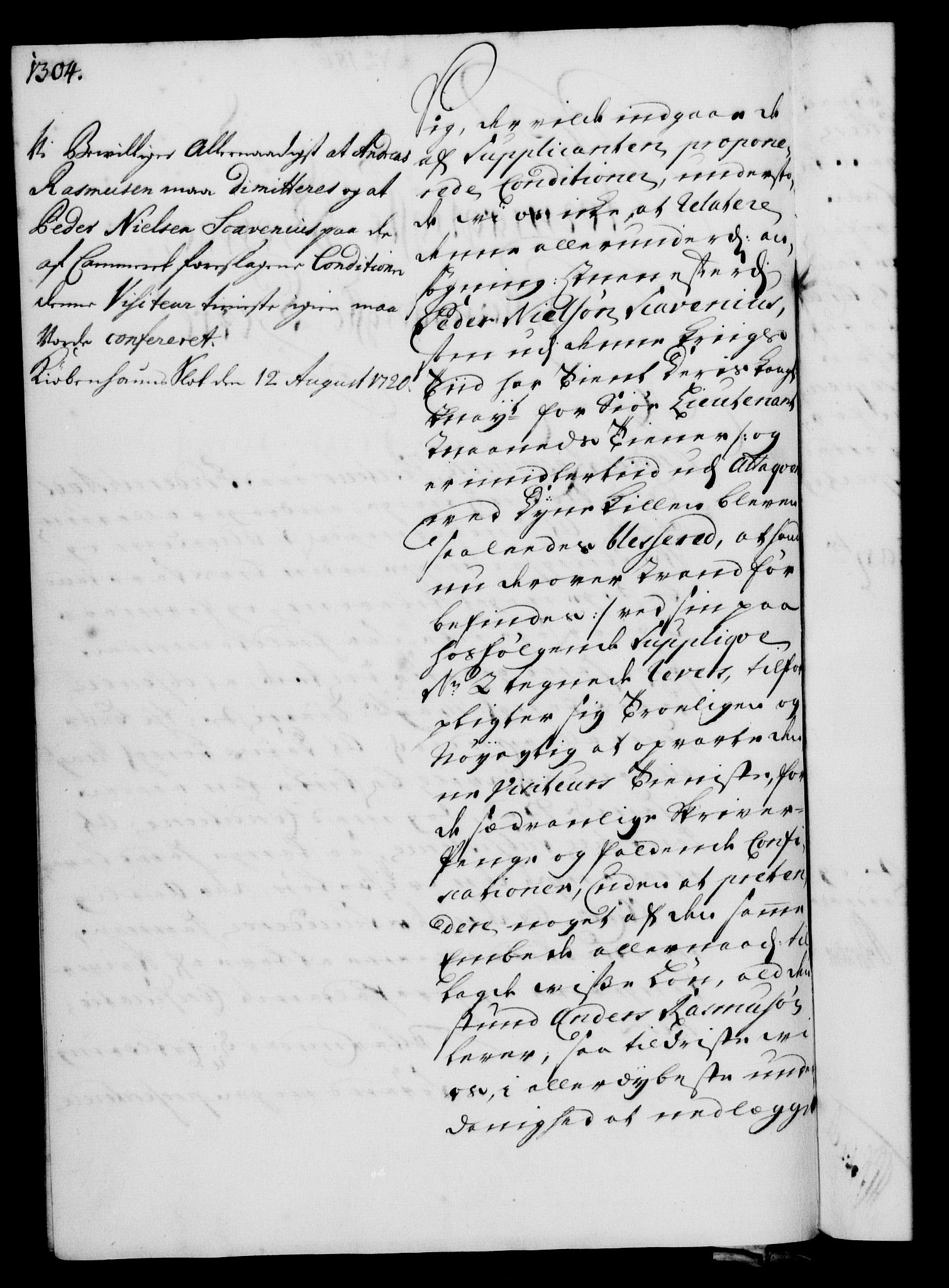 Rentekammeret, Kammerkanselliet, RA/EA-3111/G/Gf/Gfa/L0003: Norsk relasjons- og resolusjonsprotokoll (merket RK 52.3), 1720, s. 278