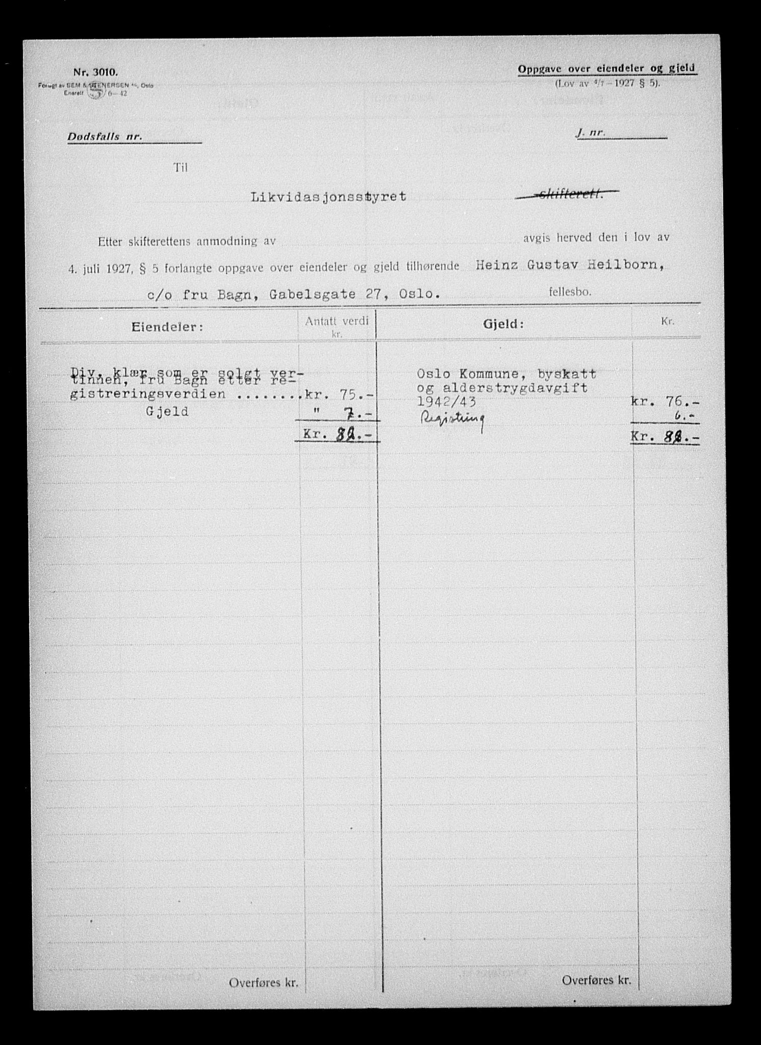 Justisdepartementet, Tilbakeføringskontoret for inndratte formuer, AV/RA-S-1564/H/Hc/Hcc/L0942: --, 1945-1947, s. 975