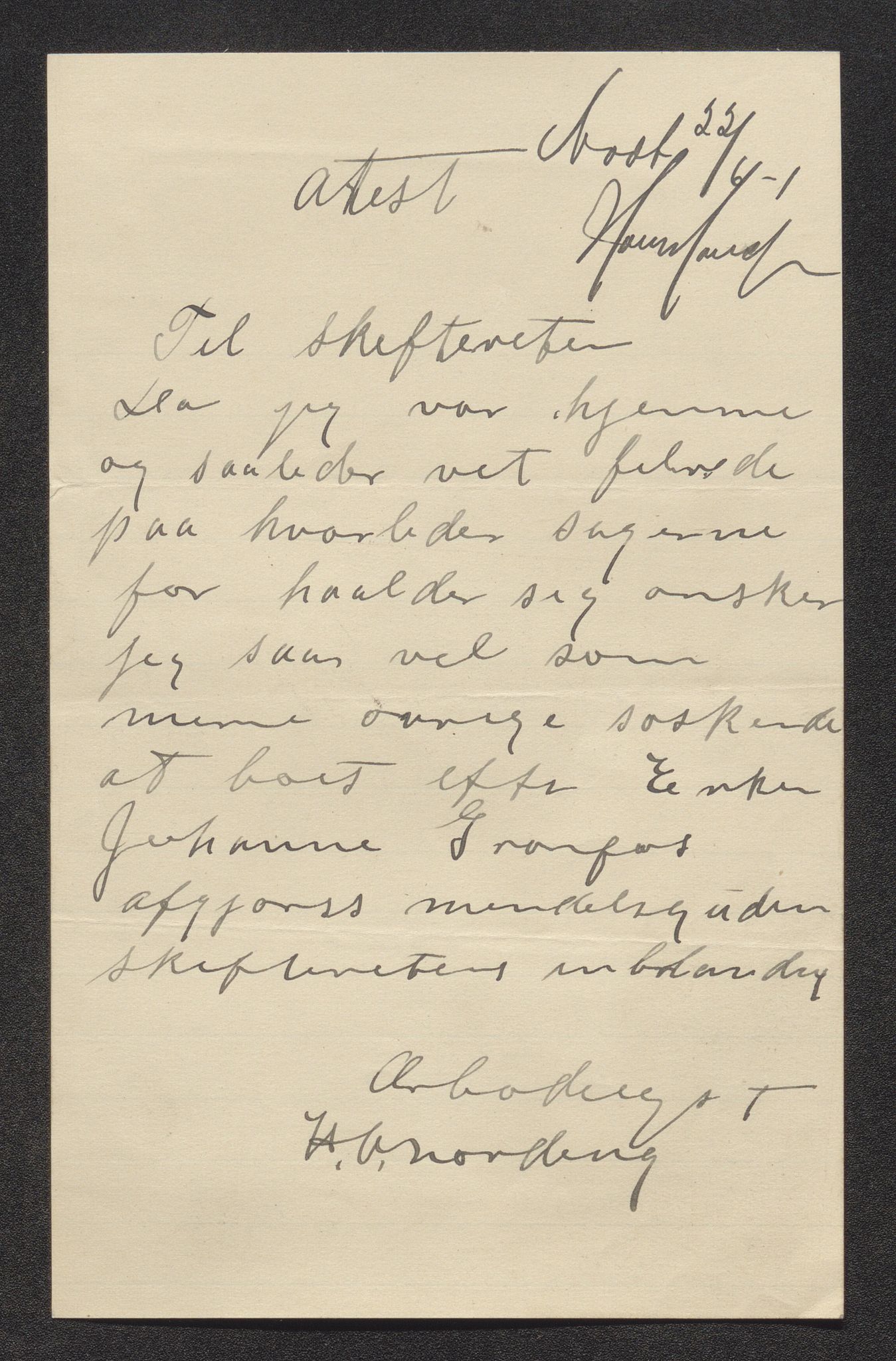 Eiker, Modum og Sigdal sorenskriveri, SAKO/A-123/H/Ha/Hab/L0028: Dødsfallsmeldinger, 1901, s. 84