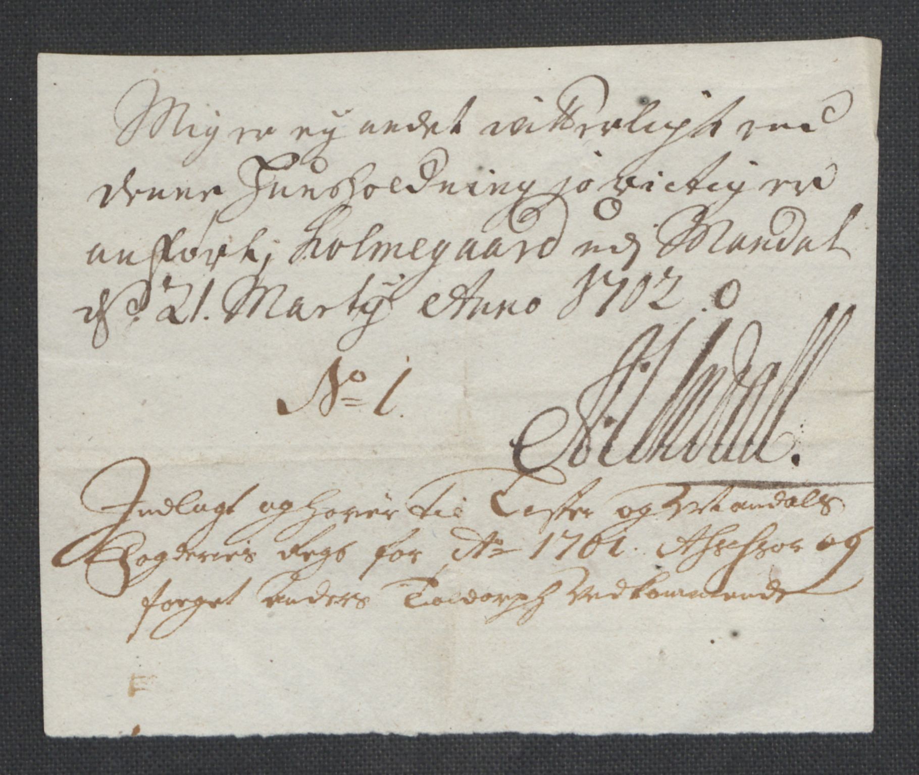 Rentekammeret inntil 1814, Reviderte regnskaper, Fogderegnskap, RA/EA-4092/R43/L2549: Fogderegnskap Lista og Mandal, 1701-1702, s. 22