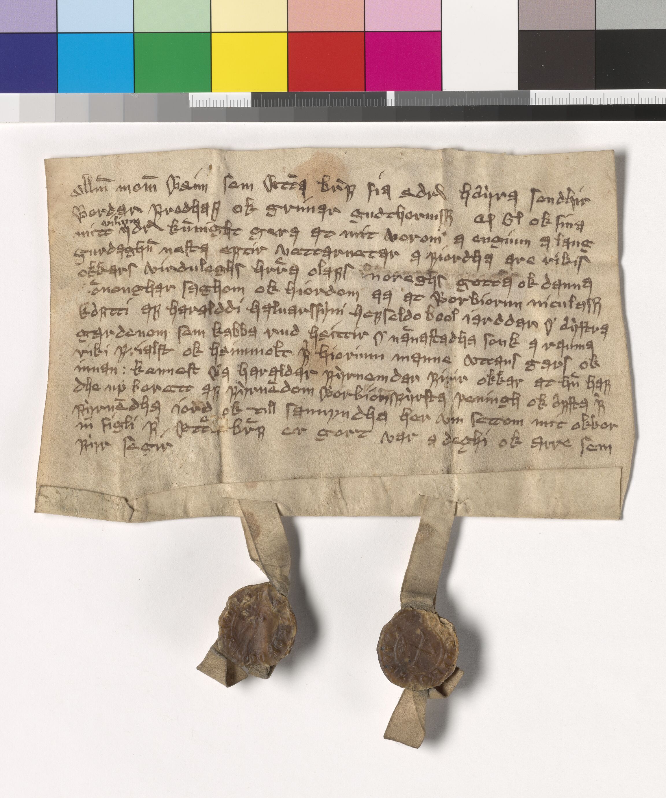 Riksarkivets diplomsamling, AV/RA-EA-5965/F05/L0182: NRA AM fasc. 74 nr. 14-19, 1383-1385, s. 8