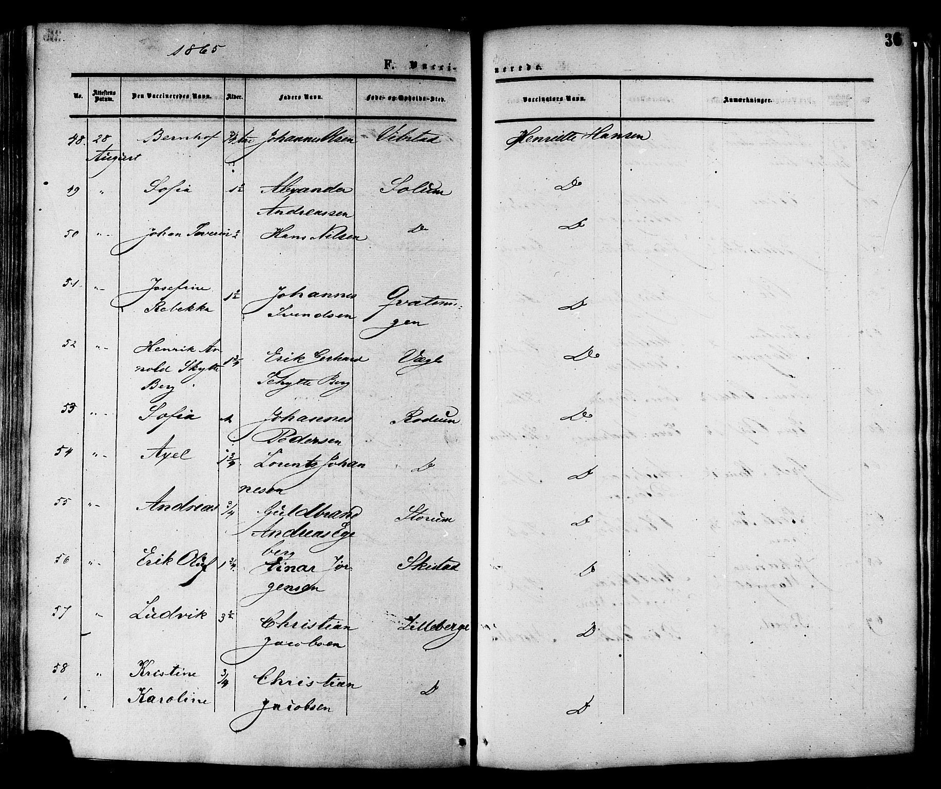 Ministerialprotokoller, klokkerbøker og fødselsregistre - Nord-Trøndelag, SAT/A-1458/764/L0553: Ministerialbok nr. 764A08, 1858-1880, s. 36