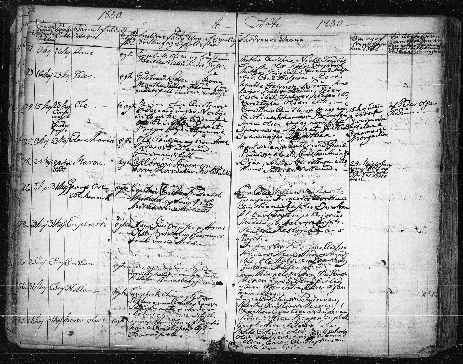 Aurskog prestekontor Kirkebøker, AV/SAO-A-10304a/F/Fa/L0006: Ministerialbok nr. I 6, 1829-1853, s. 8