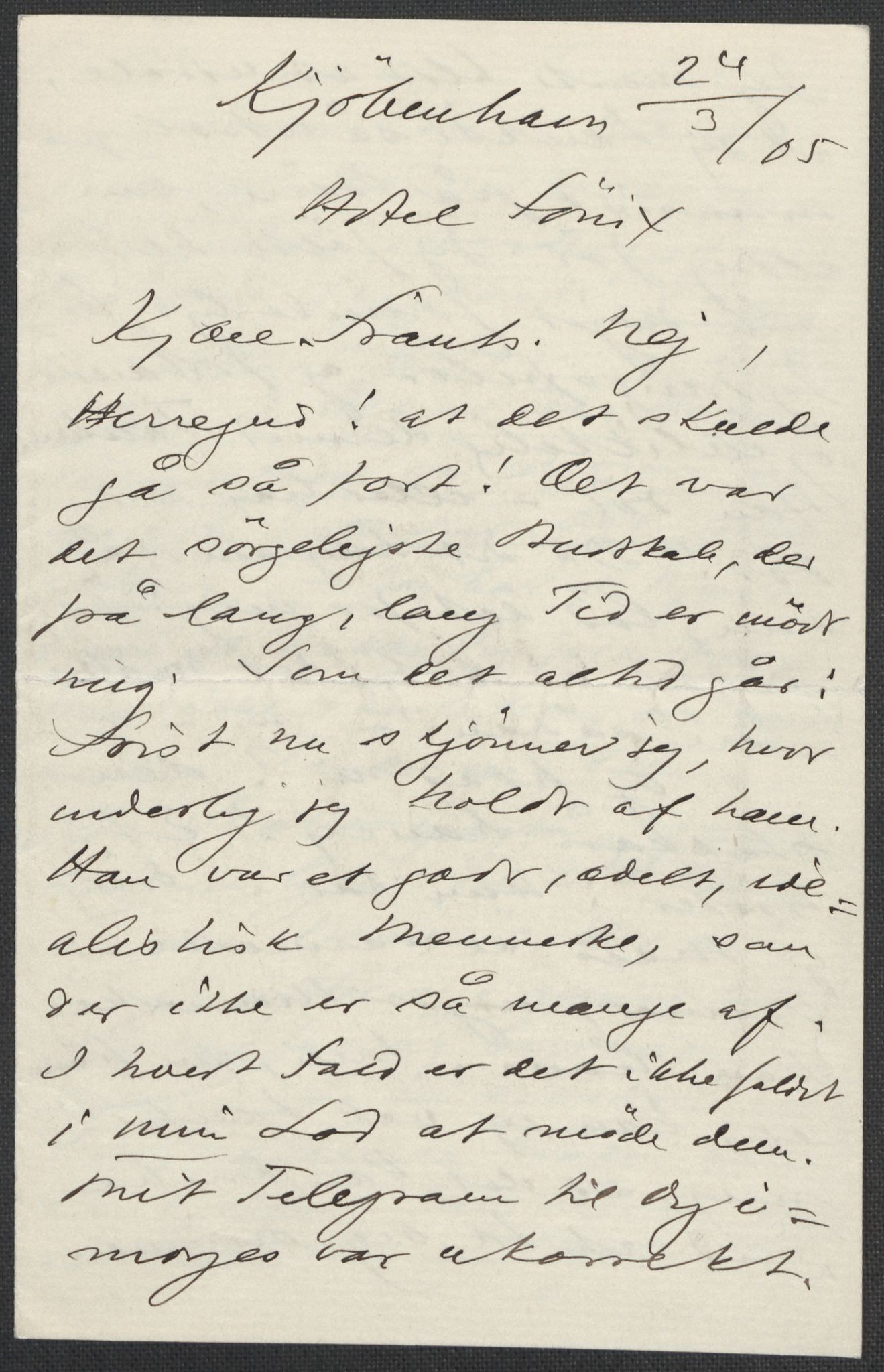 Beyer, Frants, RA/PA-0132/F/L0001: Brev fra Edvard Grieg til Frantz Beyer og "En del optegnelser som kan tjene til kommentar til brevene" av Marie Beyer, 1872-1907, s. 794