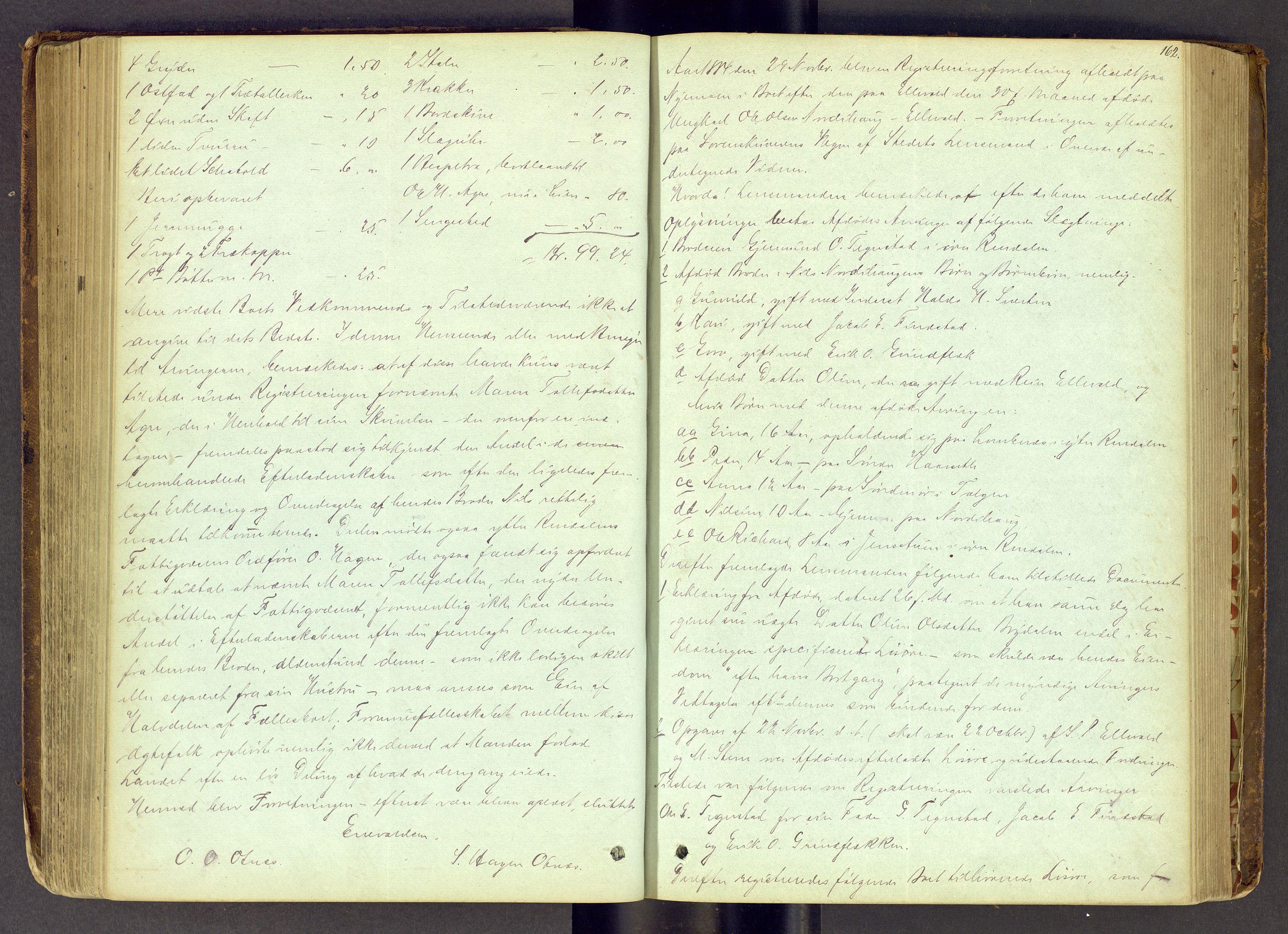 Nord-Østerdal tingrett, AV/SAH-TING-020/J/Jb/L0001: Skifteregistreringsprotokoll, 1847-1885, s. 162
