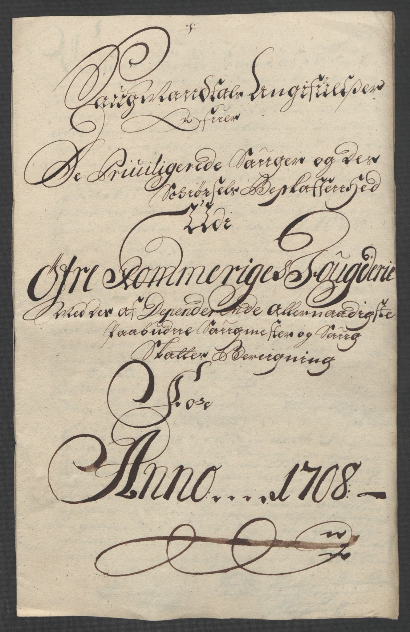 Rentekammeret inntil 1814, Reviderte regnskaper, Fogderegnskap, RA/EA-4092/R12/L0719: Fogderegnskap Øvre Romerike, 1708-1709, s. 165