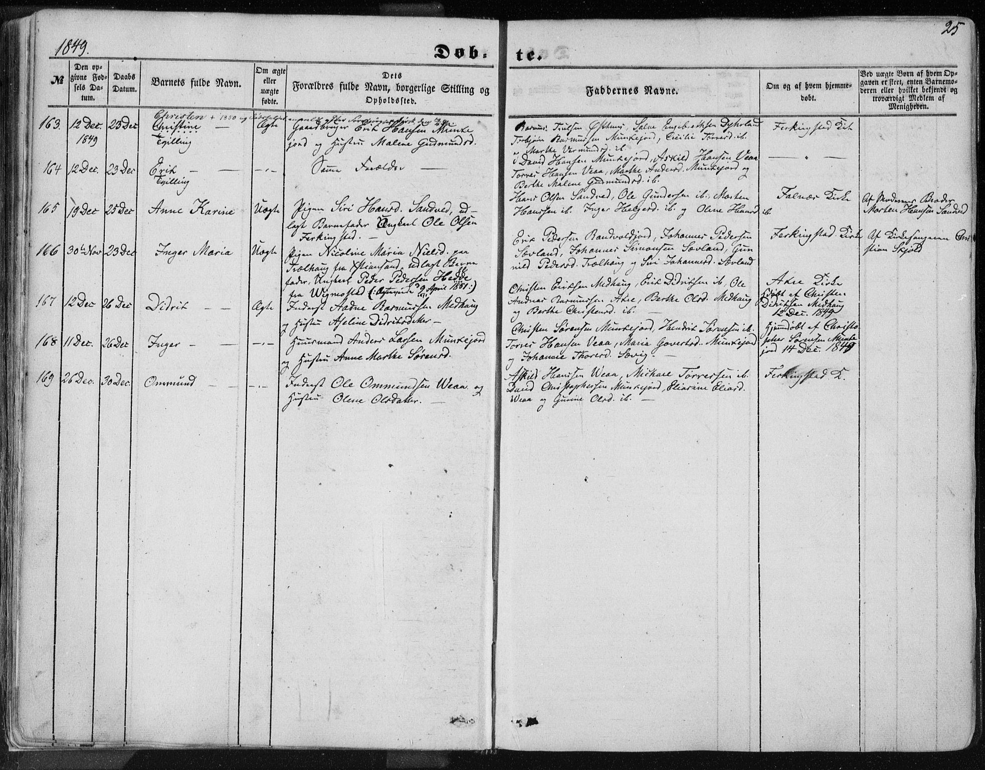 Skudenes sokneprestkontor, AV/SAST-A -101849/H/Ha/Haa/L0004: Ministerialbok nr. A 3.1, 1847-1863, s. 25
