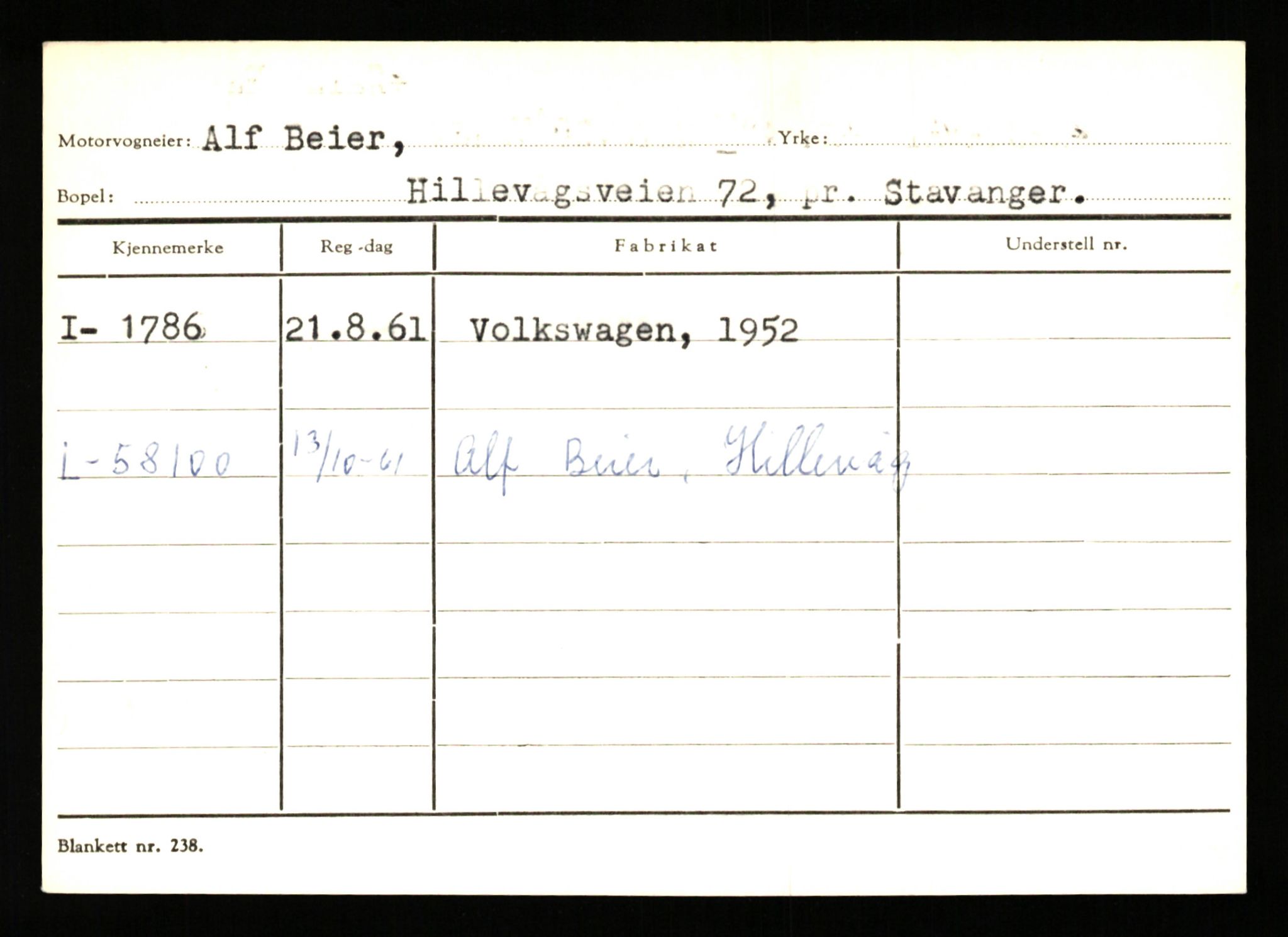 Stavanger trafikkstasjon, AV/SAST-A-101942/0/G/L0001: Registreringsnummer: 0 - 5782, 1930-1971, s. 1239